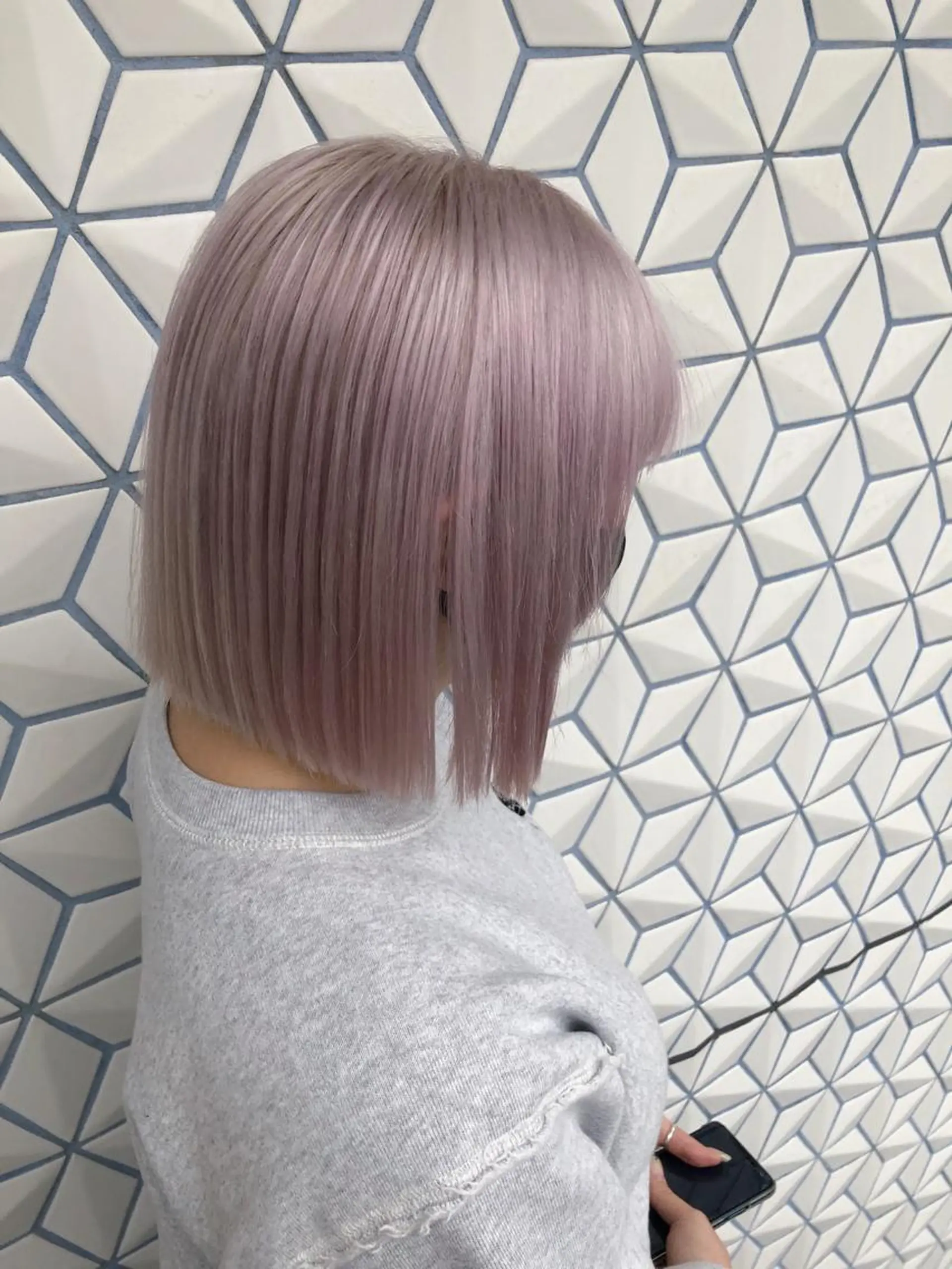 ショート カラー Miku /ブリーチ/ボブのヘアスタイル