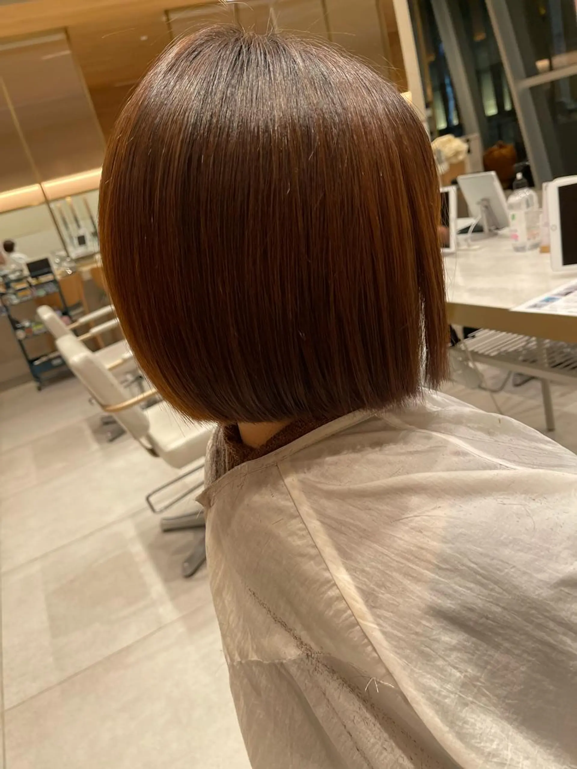 ショート ボブ ⛄️艶カラー／ レイヤー⛄️和也のヘアスタイル