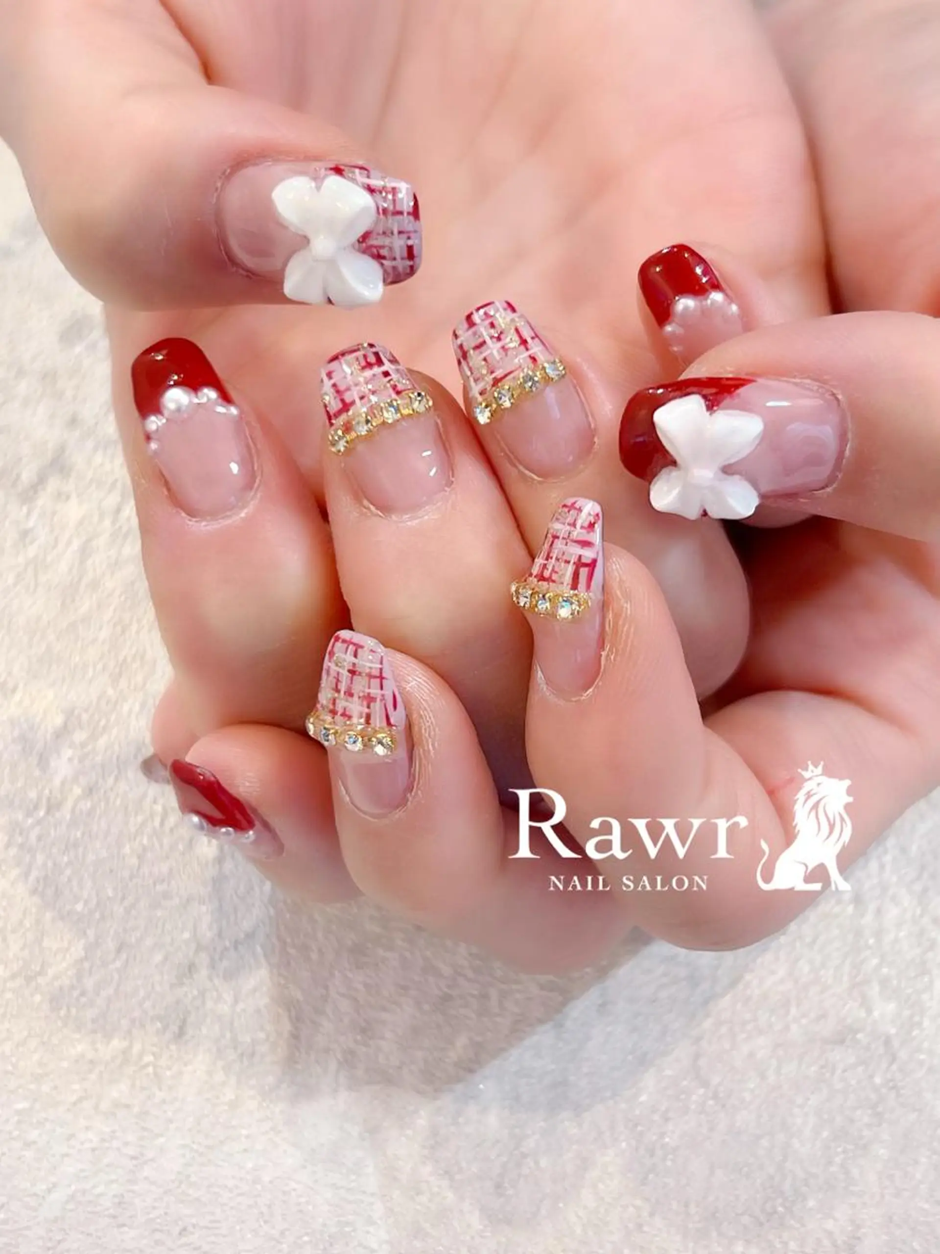 ネイル ハンドネイル Rawr / saoriのネイルデザイン