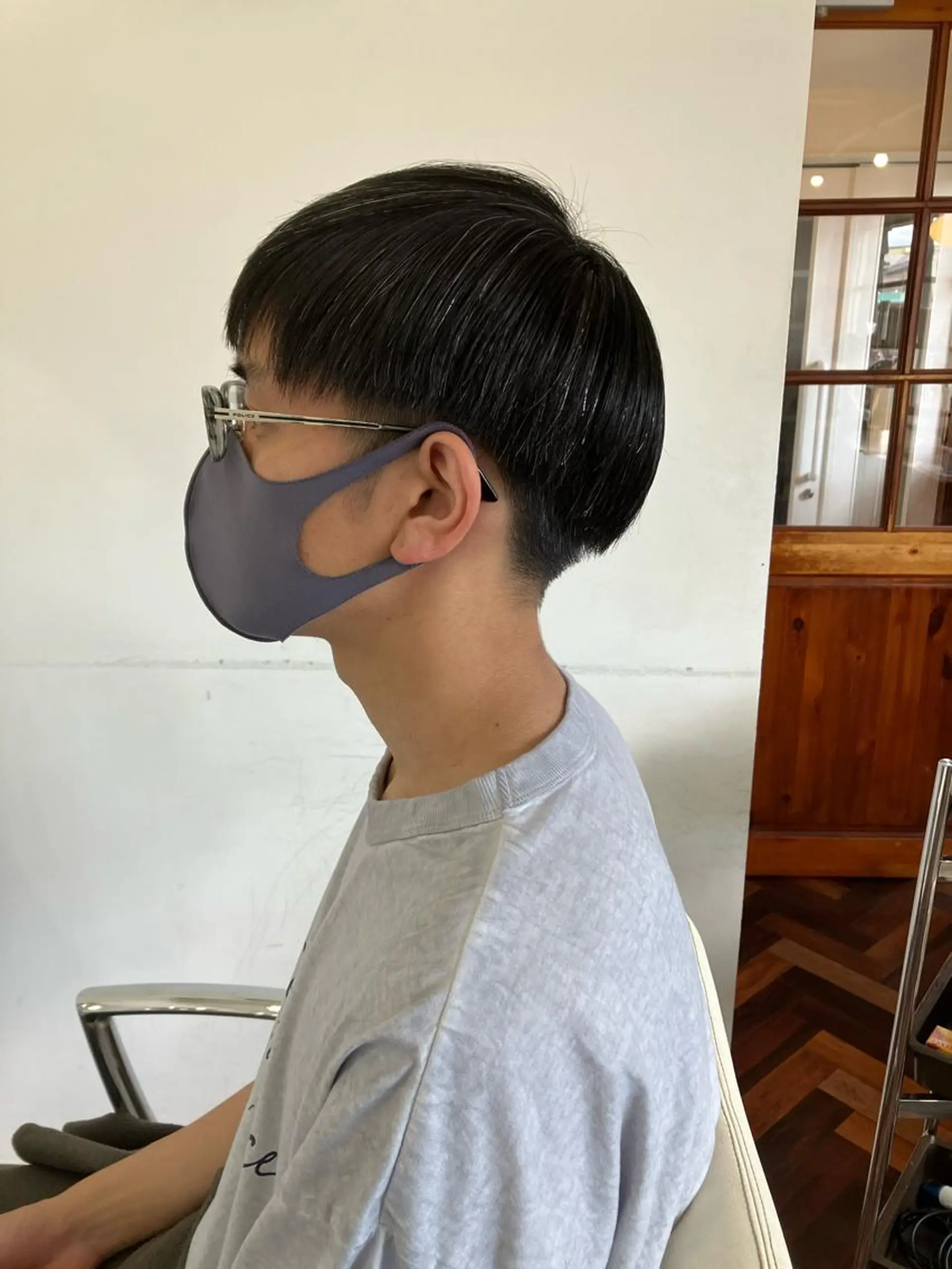 ショート メンズ マッシュ カット fulam所属・佐藤悠生/郡山 メンズパーマ.カットのヘアスタイル