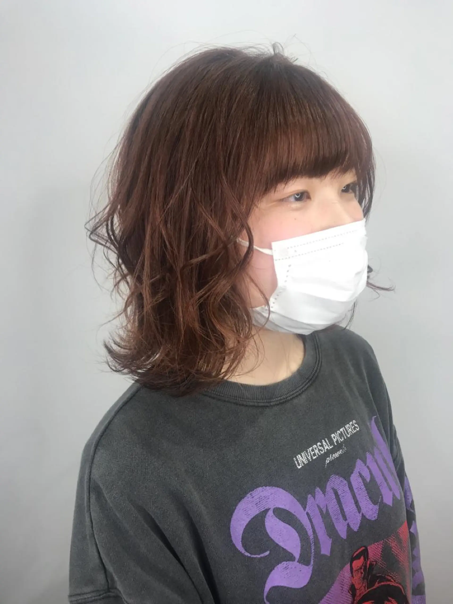 ミディアム カラー なりたいを叶える /町野 朝哉のヘアスタイル