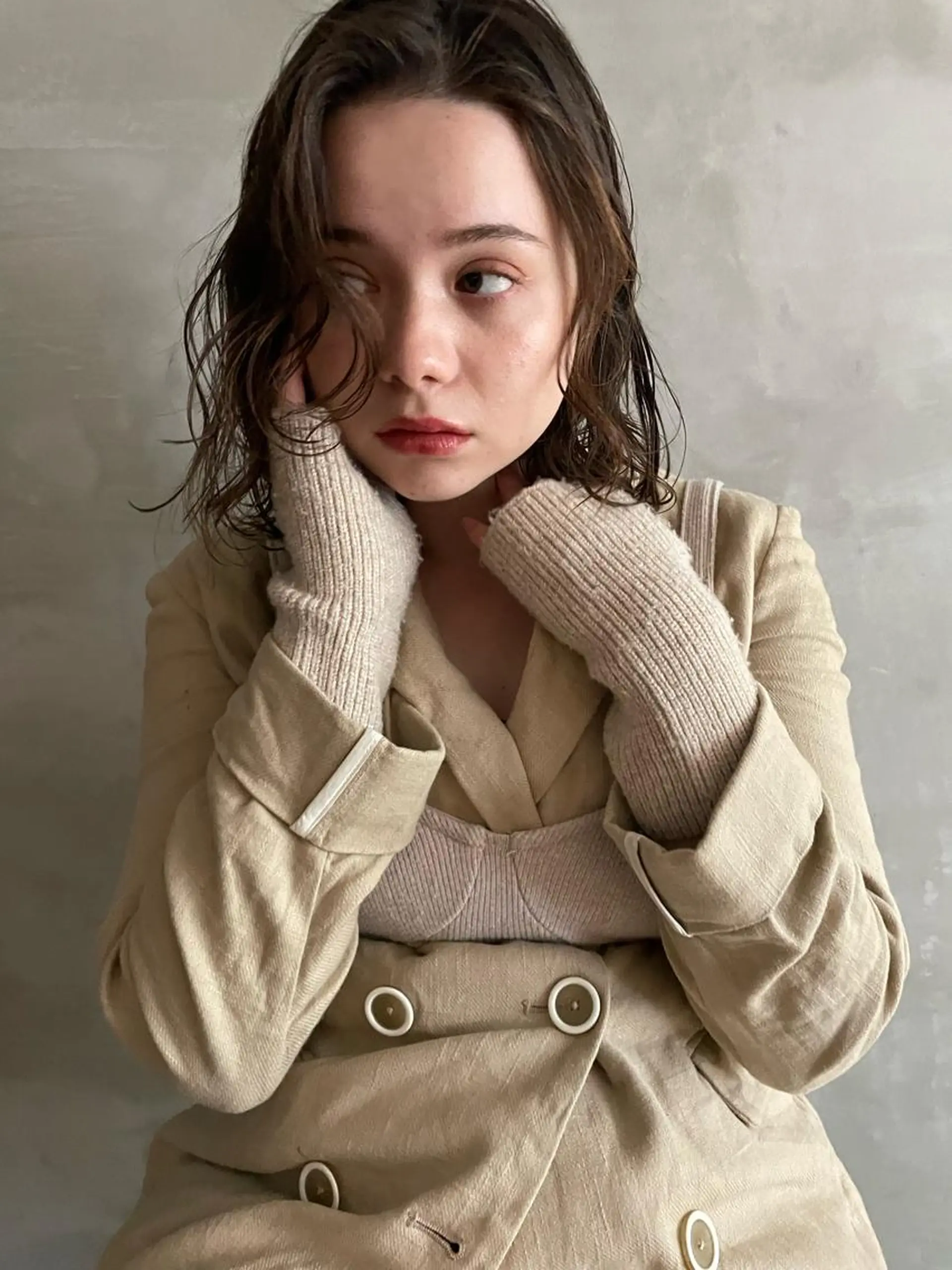 ミディアム カラー classic 新横浜所属・大人girly🛋️ 🤍yukakoのヘアスタイル