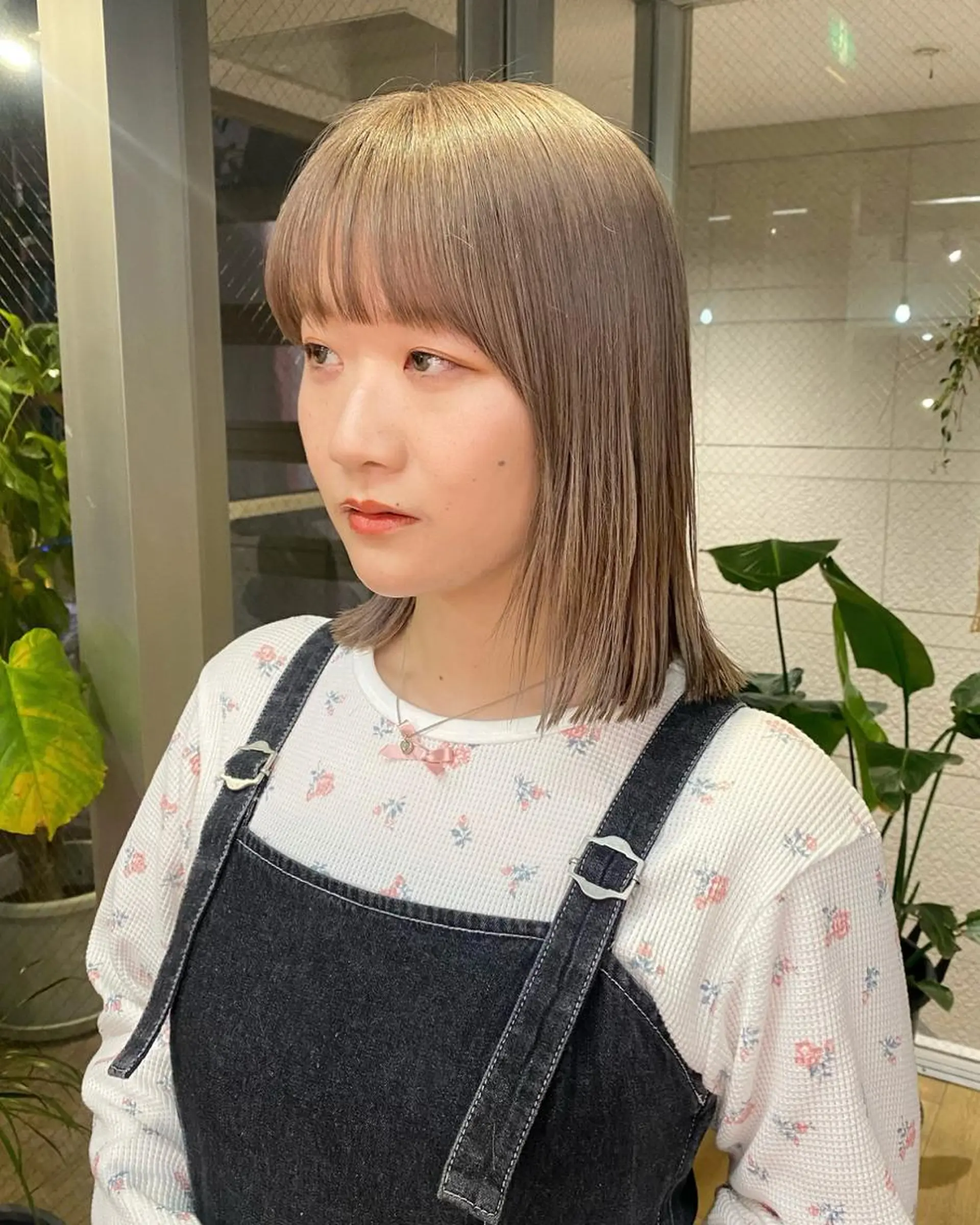 ミディアム カラー GIVET (ジヴェ)所属・撮影モデル募集 🦋soemikaのヘアスタイル