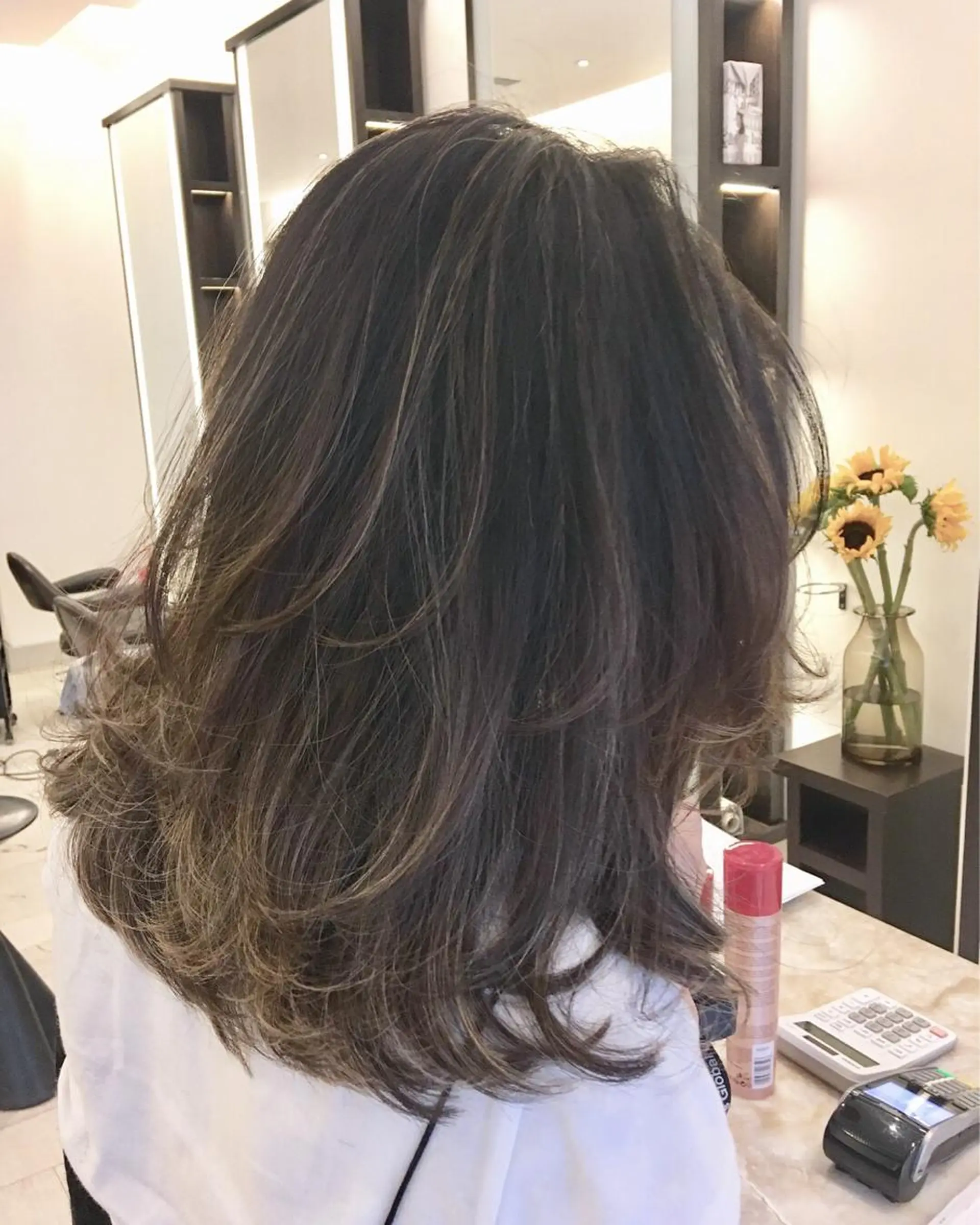 ミディアム カラー カット ヘアカラー ヘアセット TOPSTYLIST 🇬🇧JIMMYのヘアスタイル