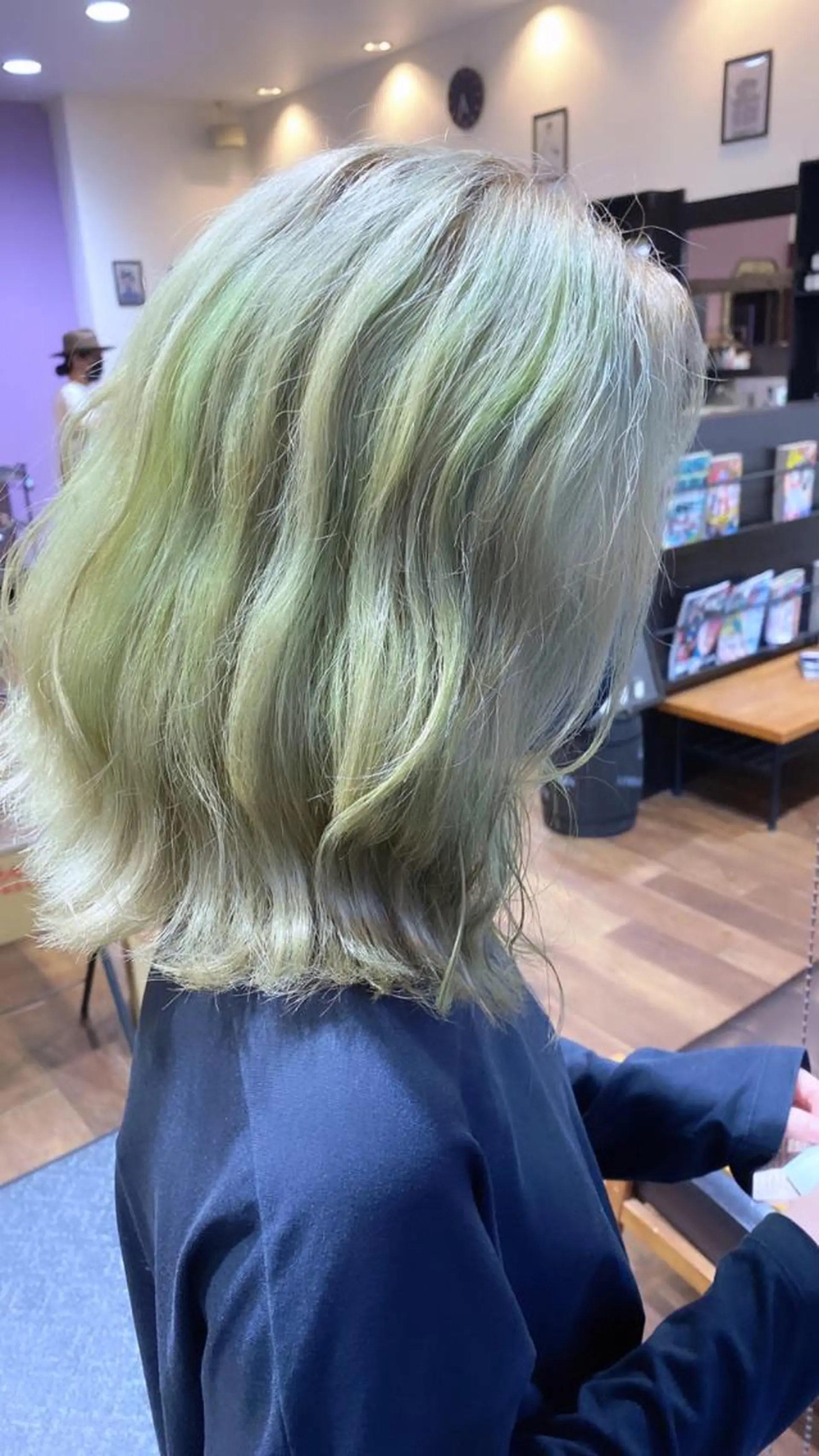 セミロング ヘアカラー 🦋透明感カラー🦋 CHIHARUのヘアスタイル