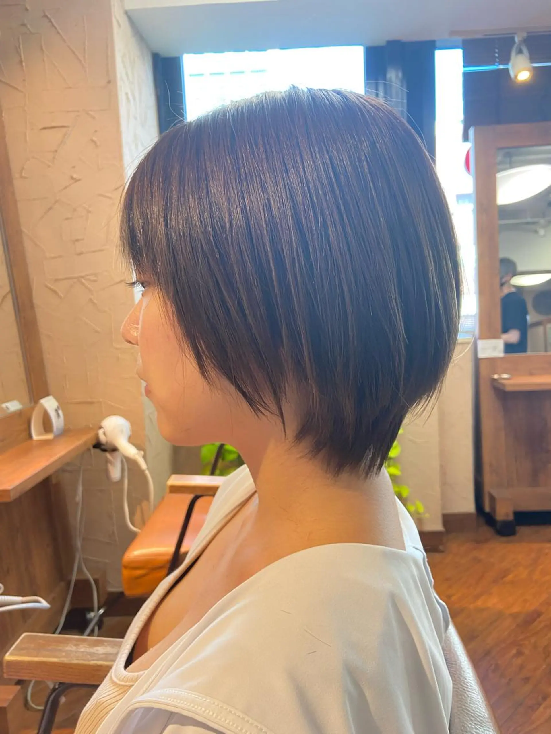 ショート カラー ショートボブ ボブ ショートヘア スローエイジング/ ダメージレス鈴木慎一のヘアスタイル