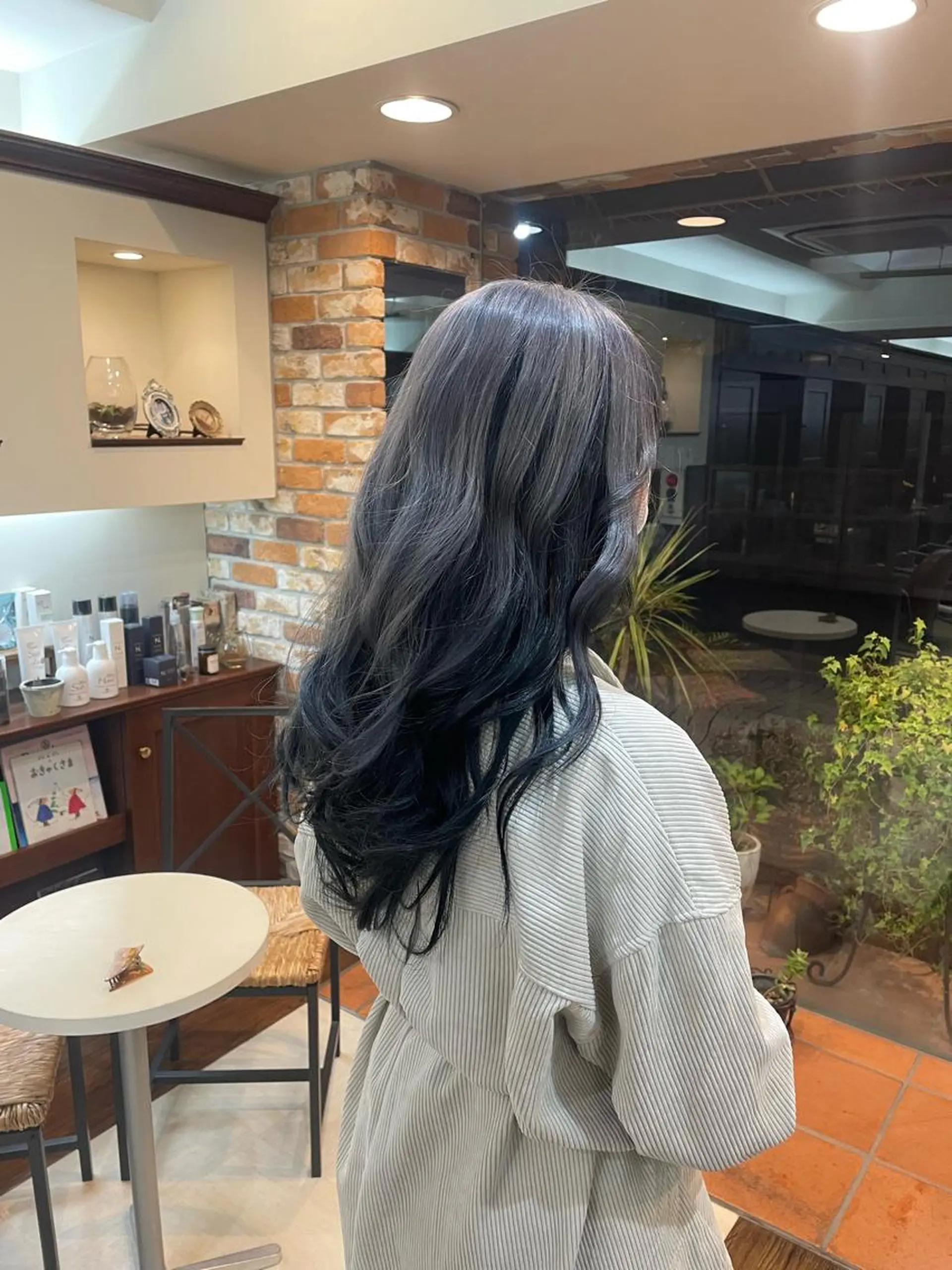 ロング ヘアカラー 縮毛矯正 トリートメント 【感動の美髪矯正】 溝の口/佐藤那都💫のヘアスタイル