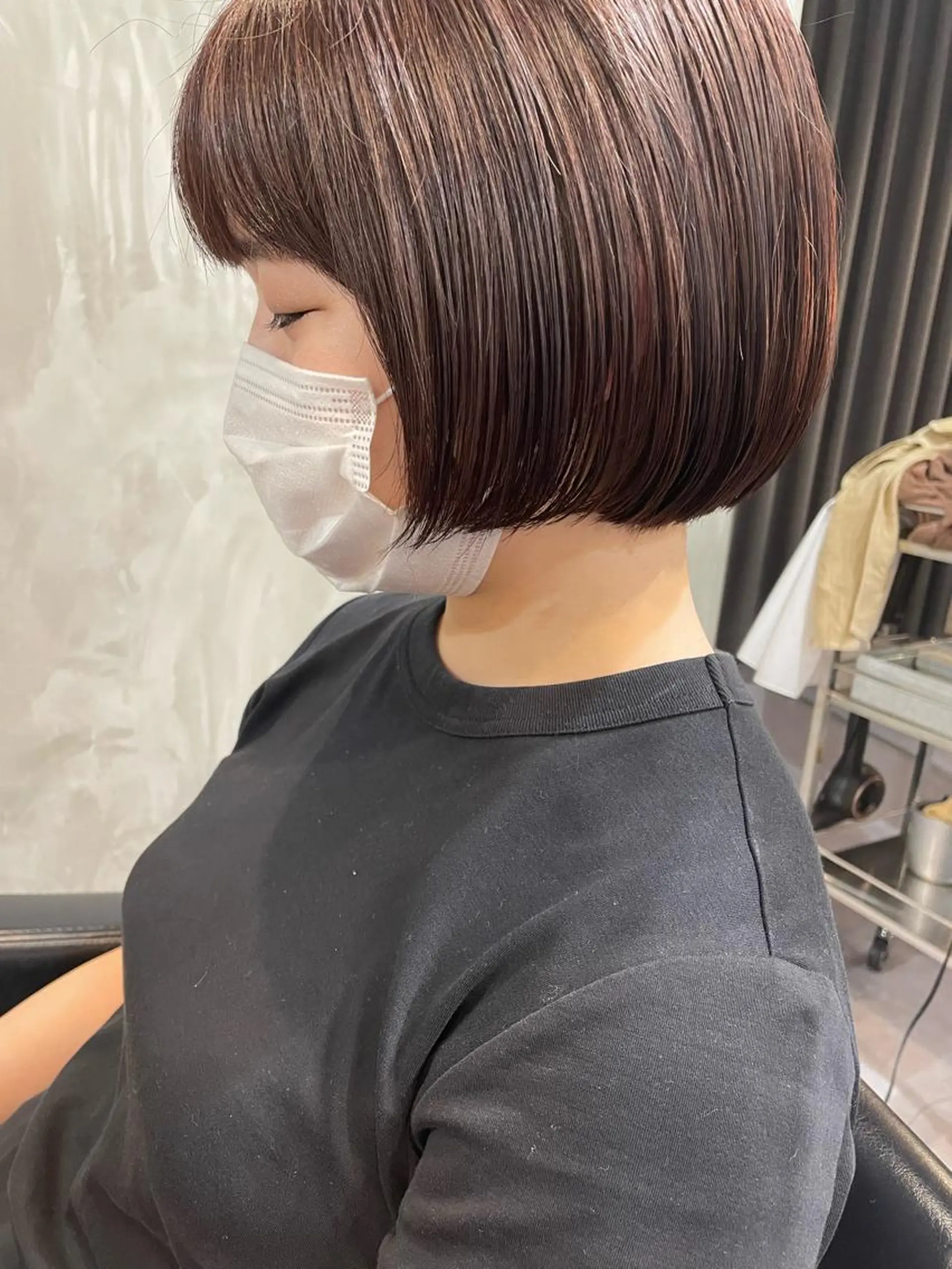 ショート カラー カット ヘアカラー ヤマモト マイのヘアスタイル