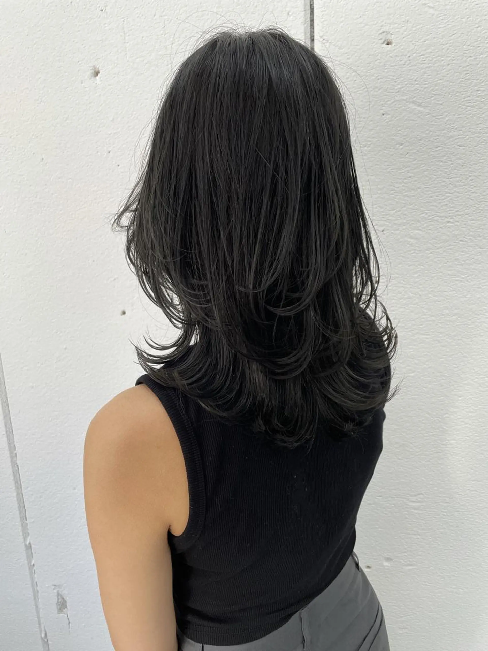 ミディアム 伊藤 玄のヘアスタイル