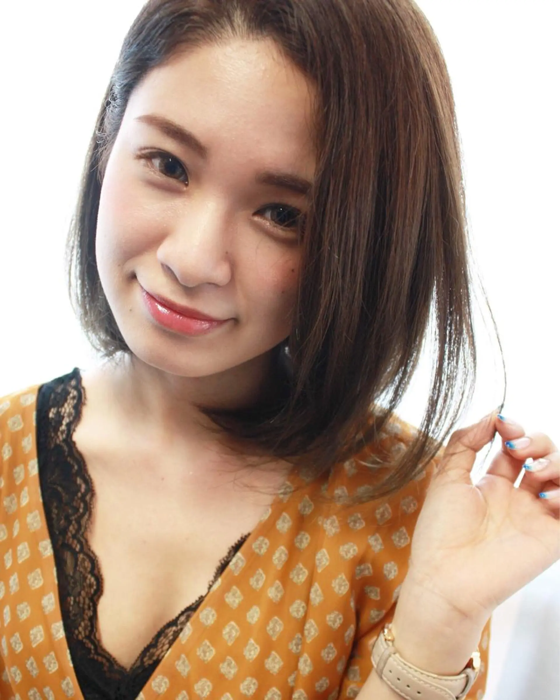 ショート カラー パーマ イルミナカラー 髪質改善 トリートメント 美容室tuuli 大名店所属・tuuli トゥーリのヘアスタイル