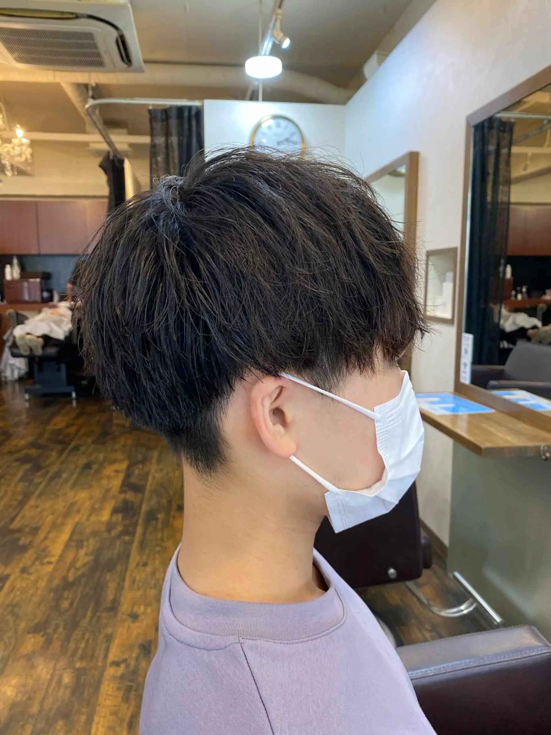 ショート graphy池袋 東ヶ崎　凌のヘアスタイル