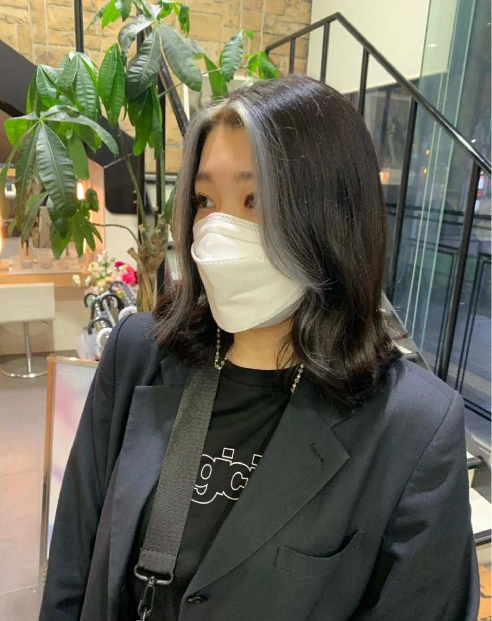 ミディアム カラー 韓国🩶Y2Kネイル 💫くれはのネイルデザイン