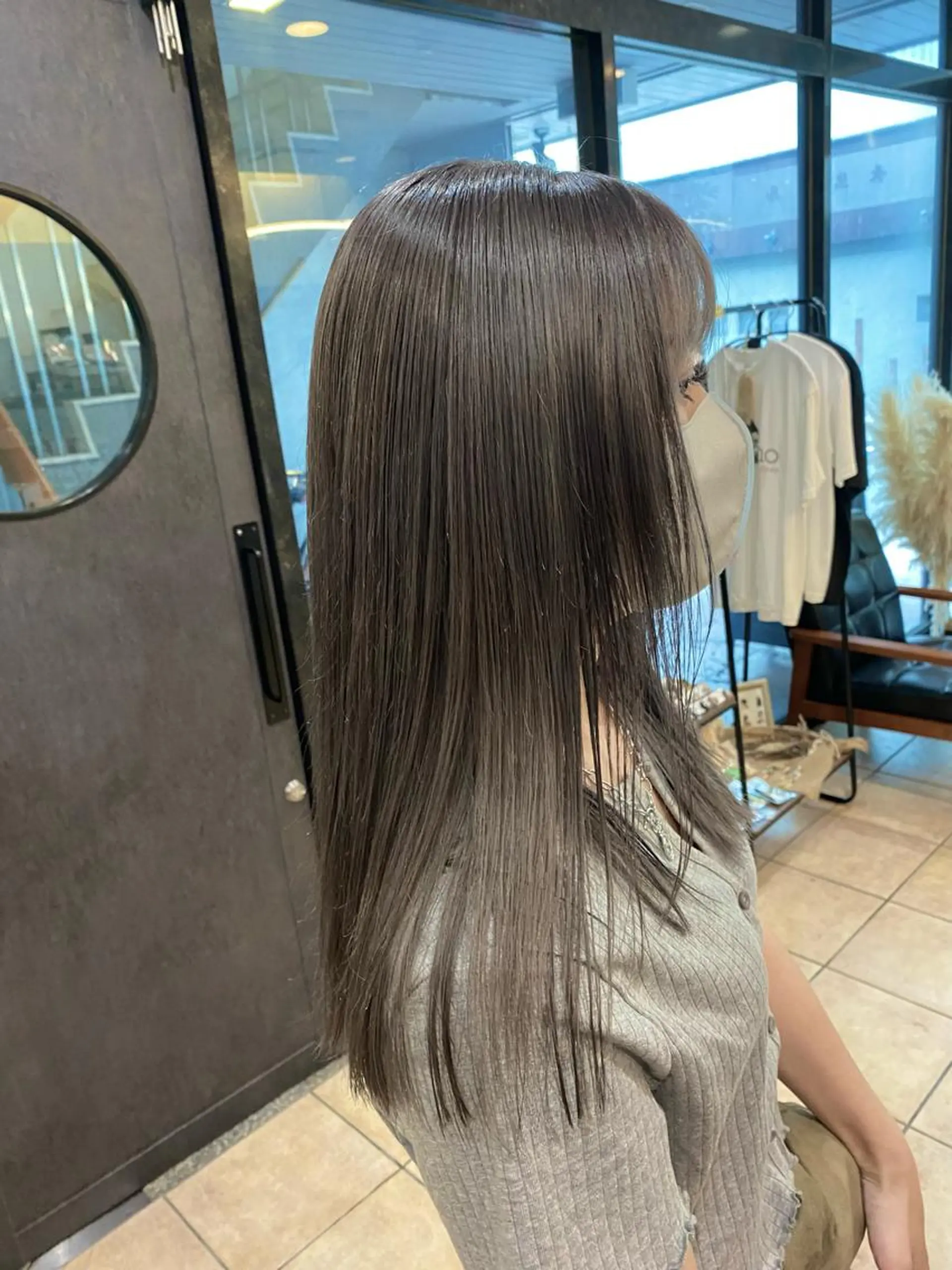 セミロング カラー ヘアカラー 西田辺/ タカスナオヤのヘアスタイル