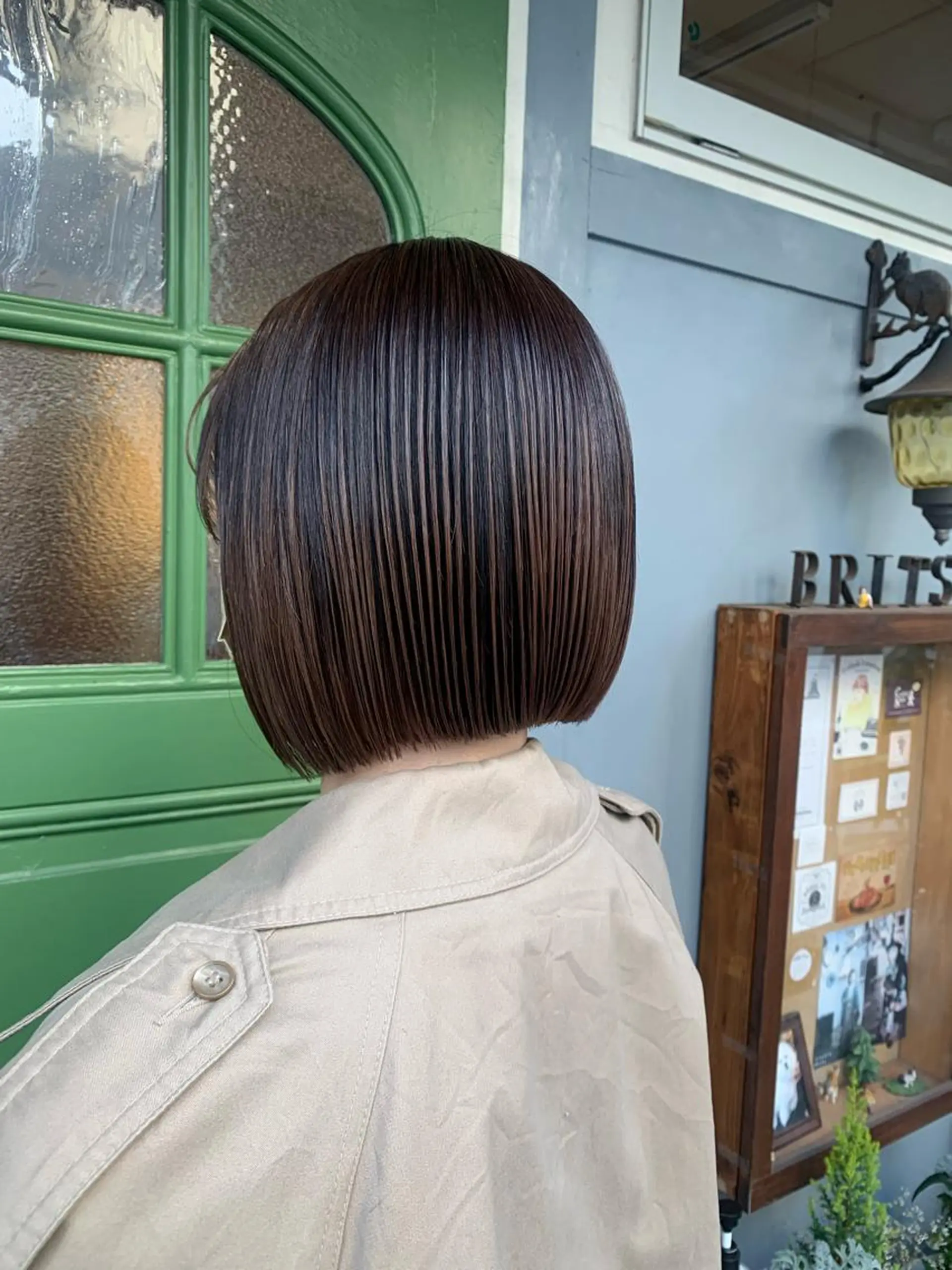 ショート 清水千優/パーマ/透 明感カラー/メンズのヘアスタイル