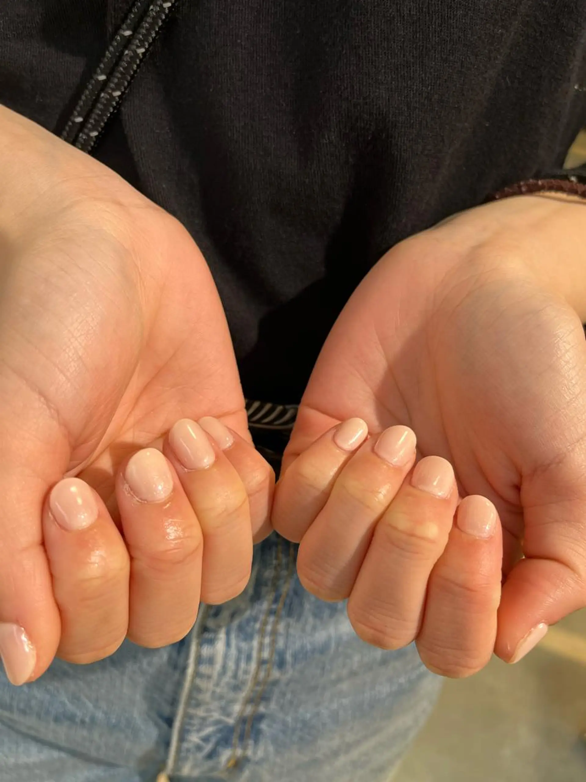 ネイル ピンク 小川 奈々花のネイルデザイン