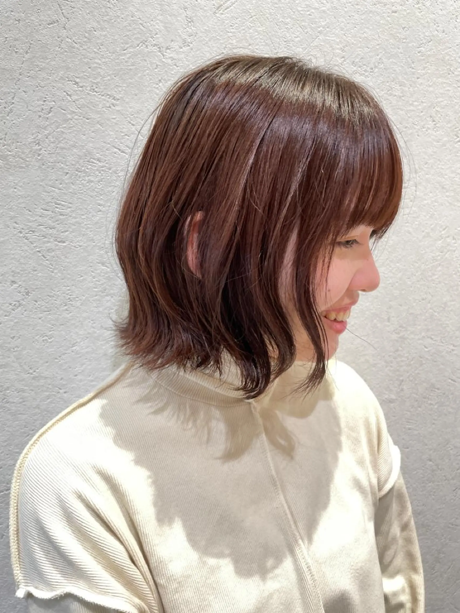 ショート カラー カット ヘアカラー 似合わせ レイヤー須川のヘアスタイル