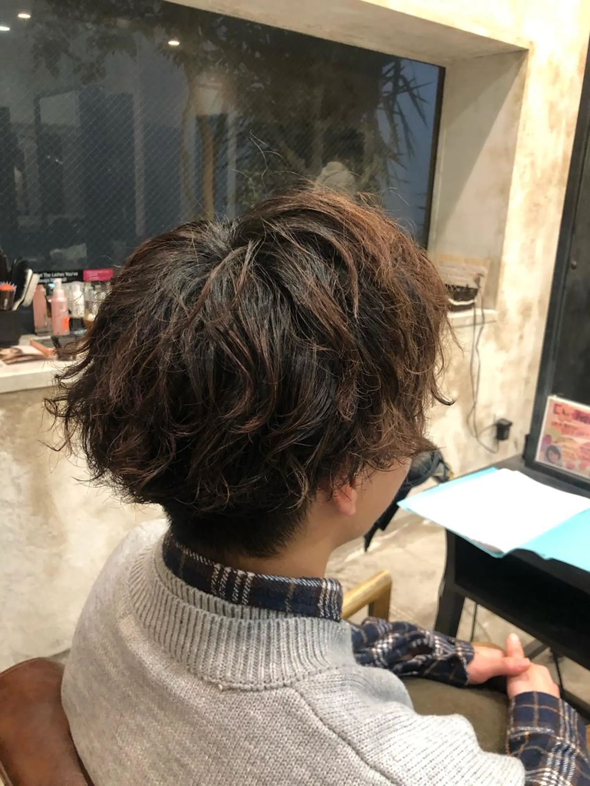 パーマ メンズ メンズパーマ 💈大人の渋髪💈 店長　大橋侑弥のヘアスタイル