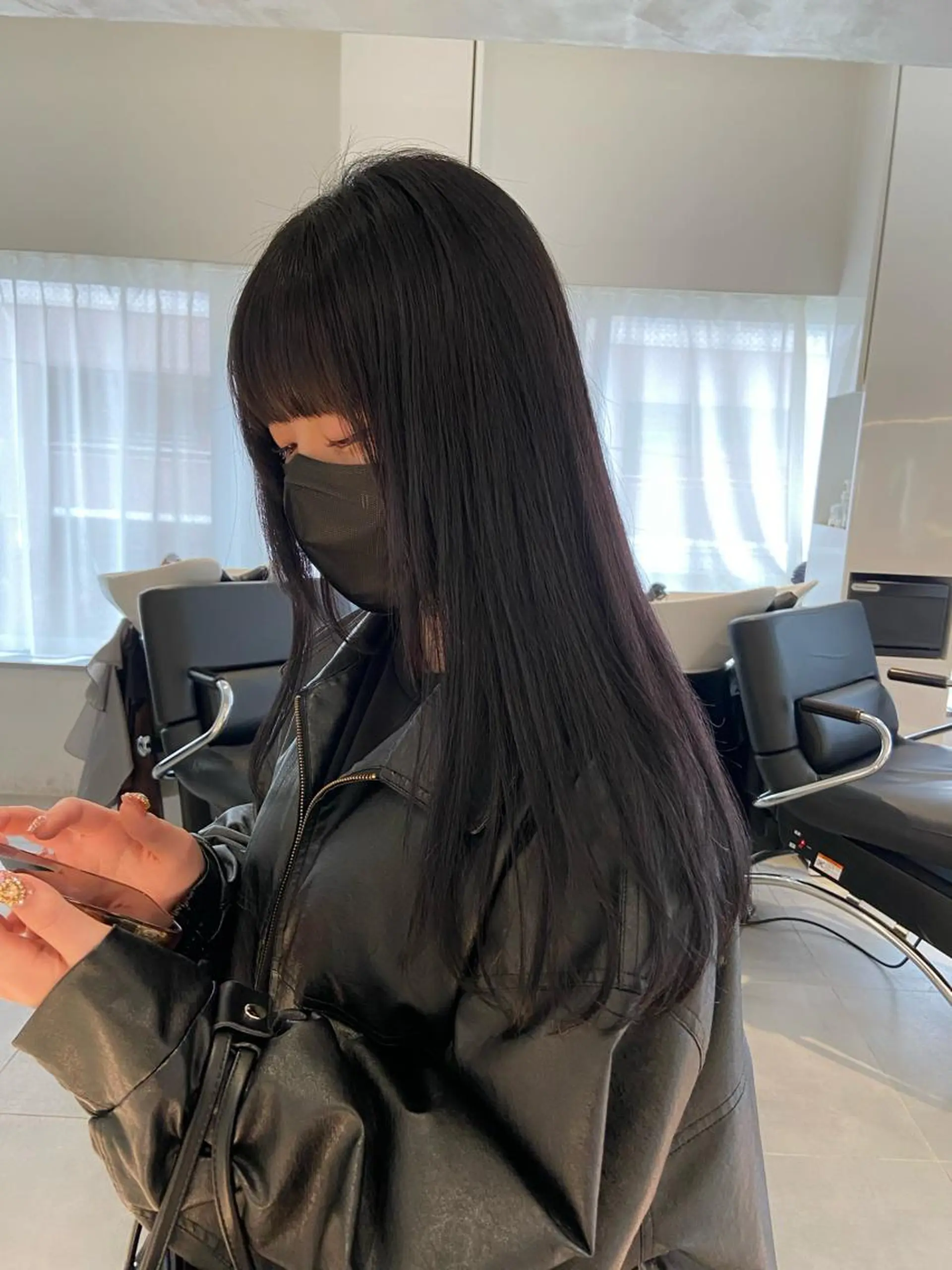 セミロング 🧚つやさらhair 🧚manakaのヘアスタイル