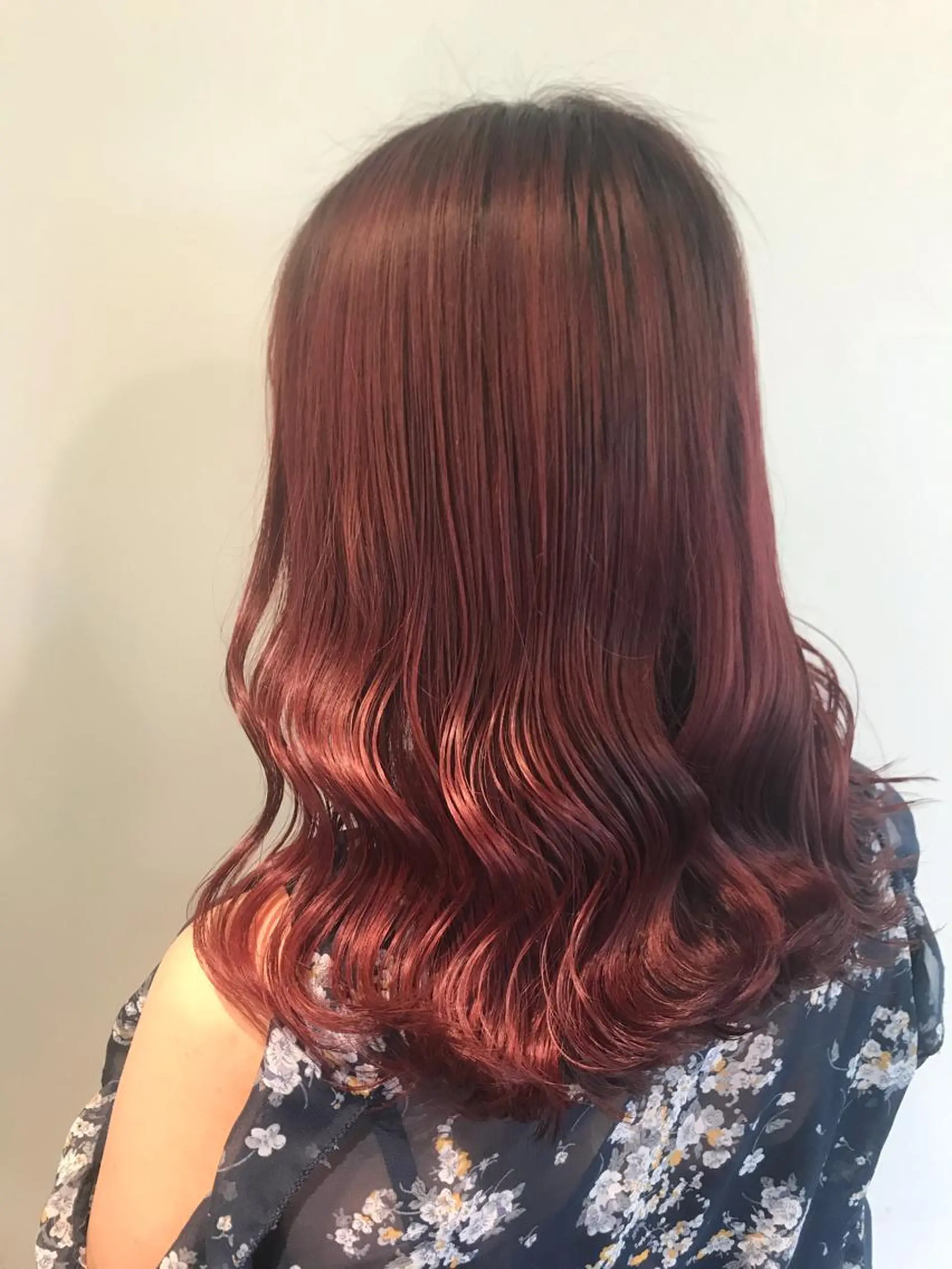 セミロング カラー knock【ノック】所属・烏丸韓国ヘア🇰🇷 ayaka🎀のヘアスタイル