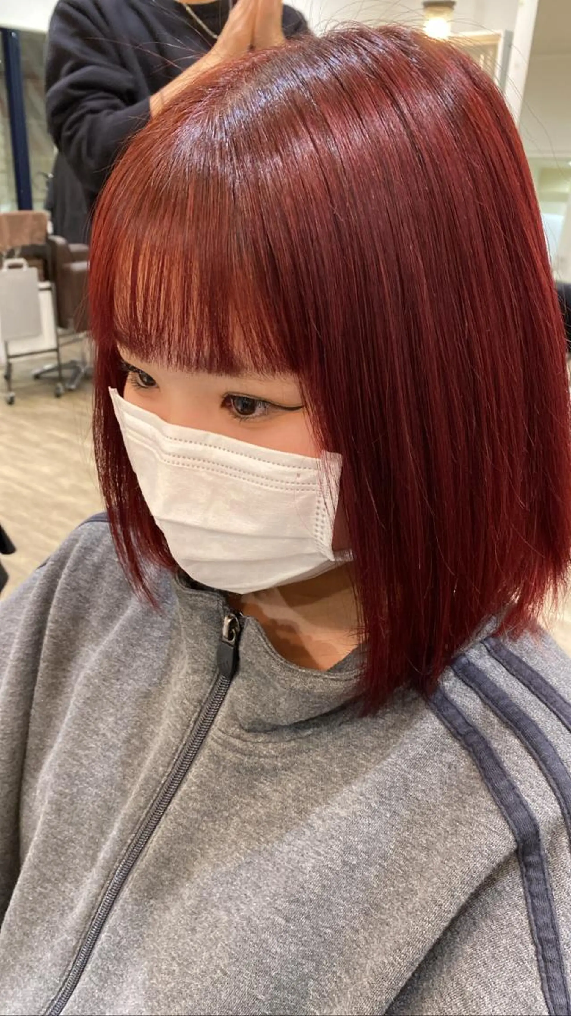 ショート qulim所属・前橋 姫奈のヘアスタイル