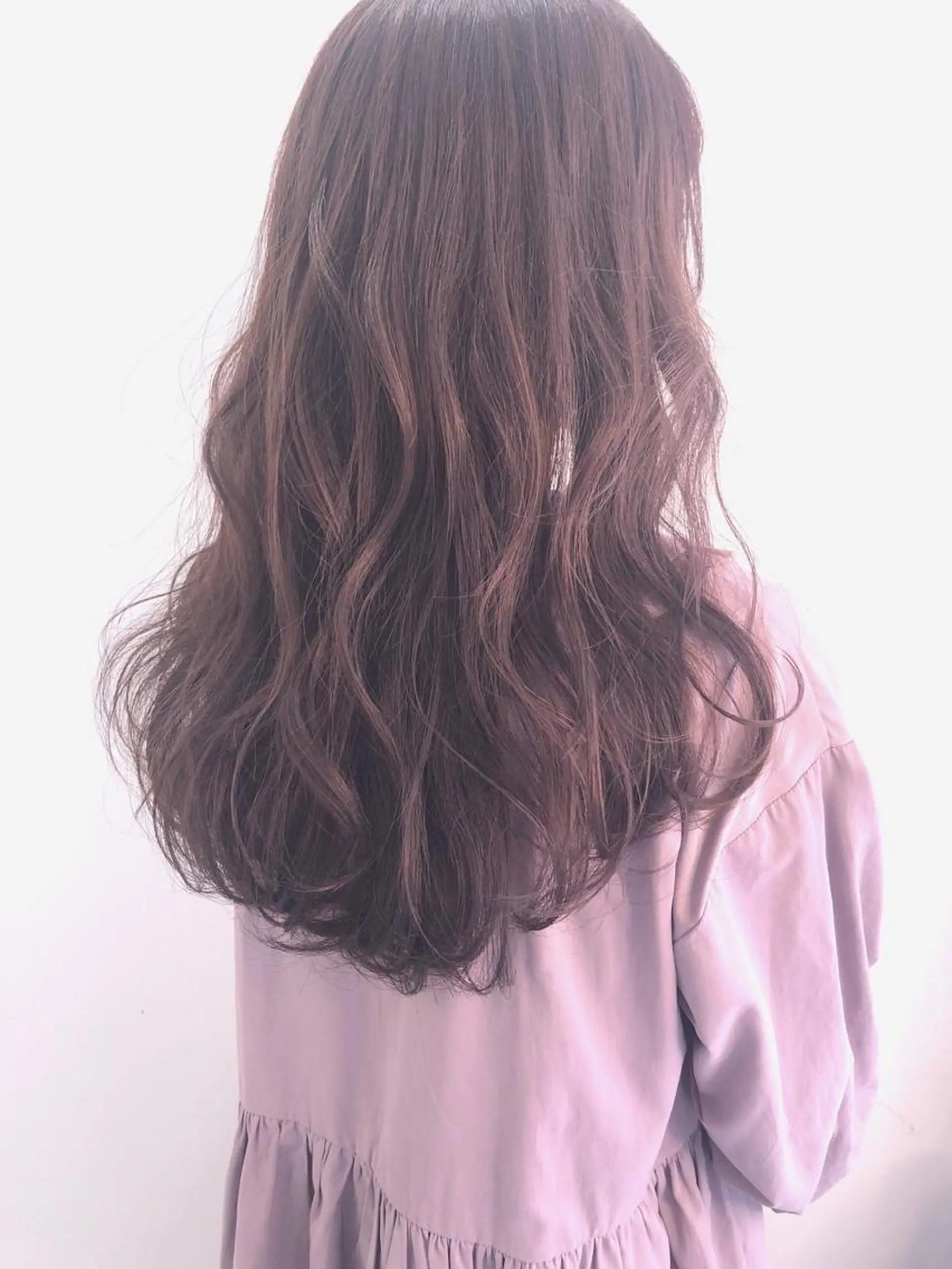 ロング カラー ピンクカラー 💓永坂　美由紀💓 Aujuaソムリエのヘアスタイル