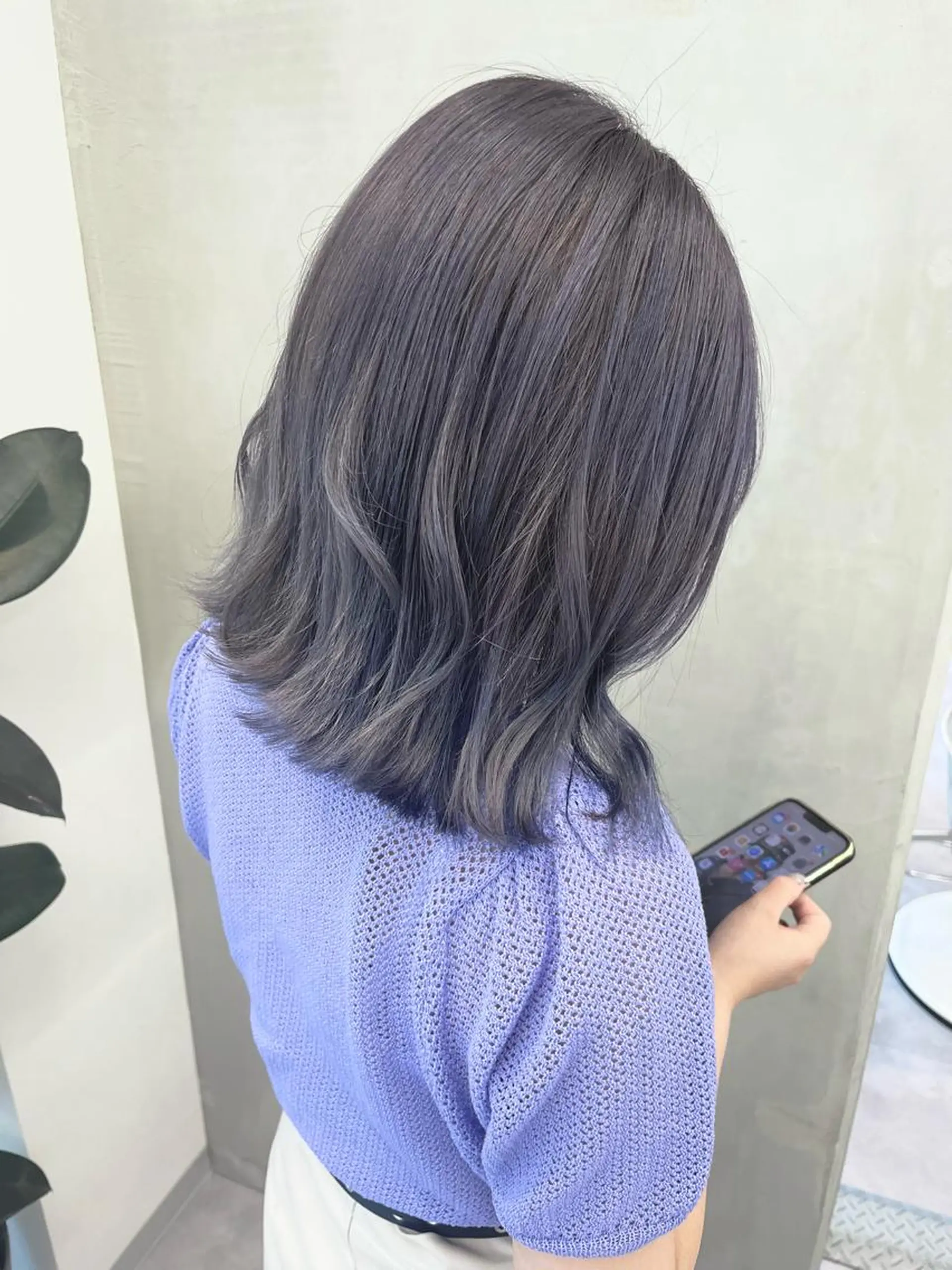 セミロング カラー charer eye salon所属・マブチ キサラのマツエク・マツパデザイン