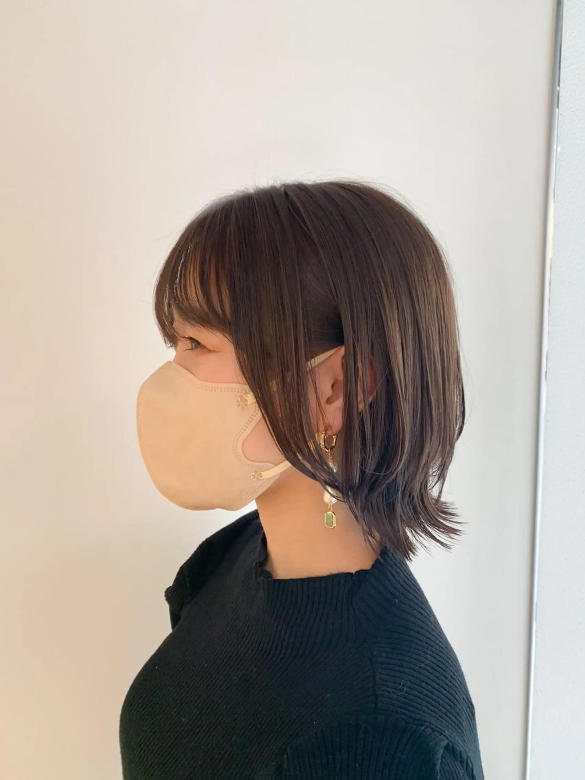 ショート カラー アッシュ アッシュグレー アッシュグレージュ グレージュ ボブ カット トリートメント えんどう みほのヘアスタイル