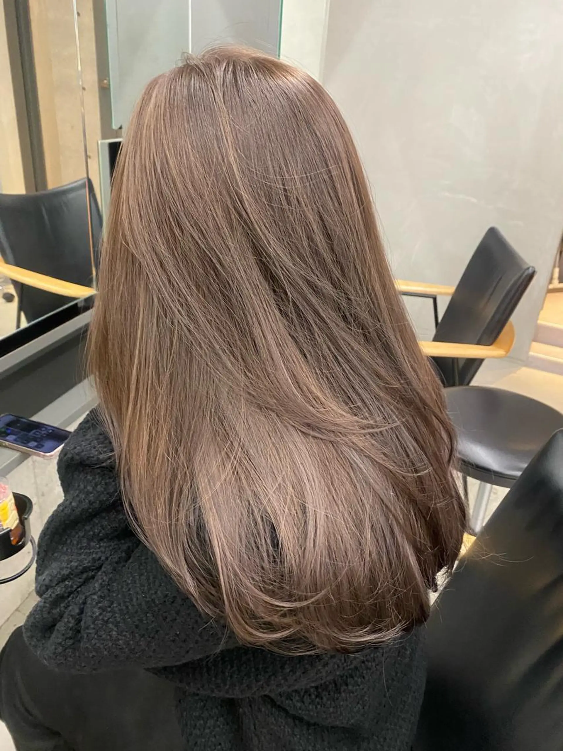 ロング カラー カット ヘアカラー トリートメント レイヤー/柔色 カラー/SAkiのヘアスタイル