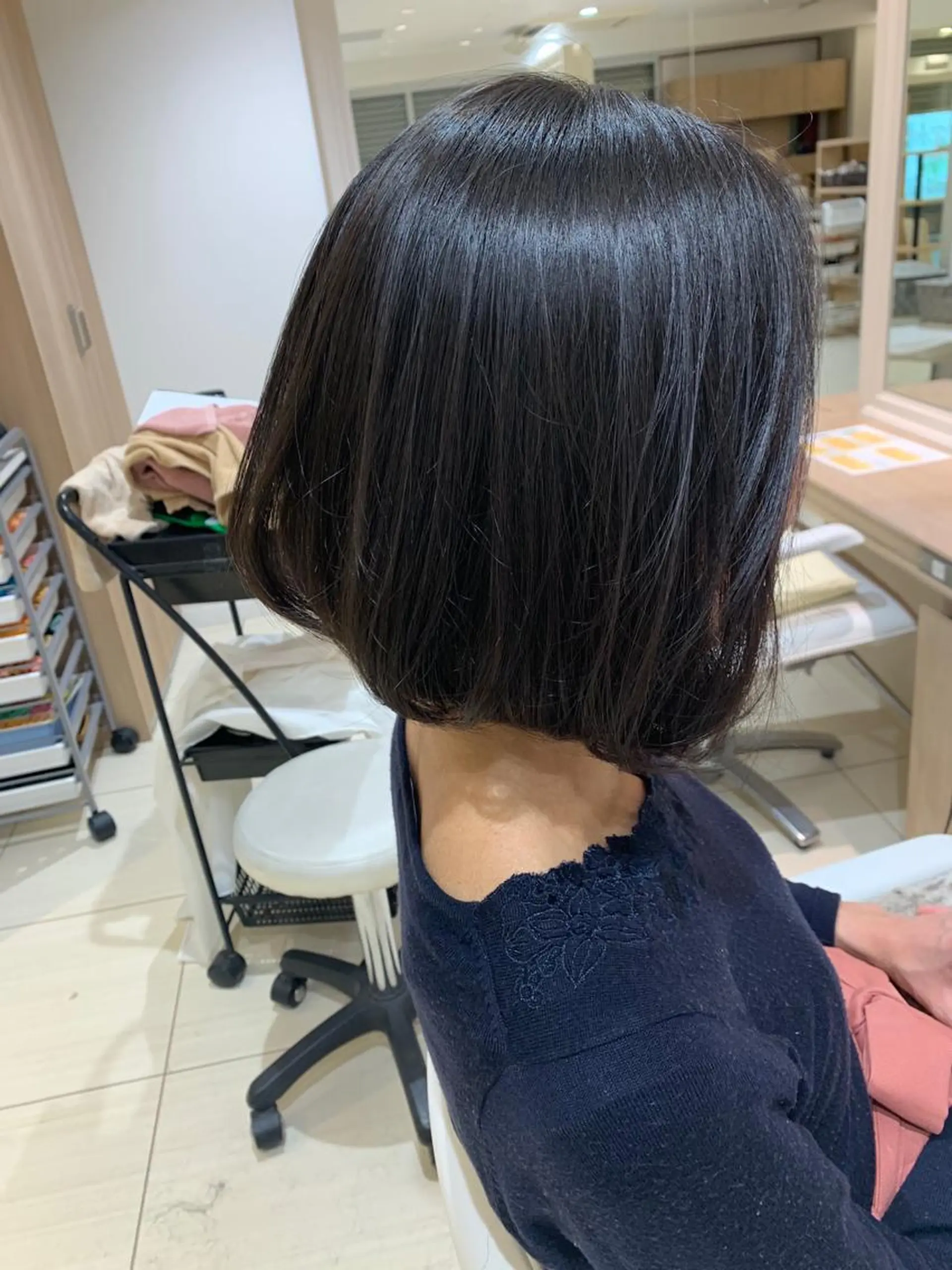 ミディアム lore 金杉悠作のヘアスタイル