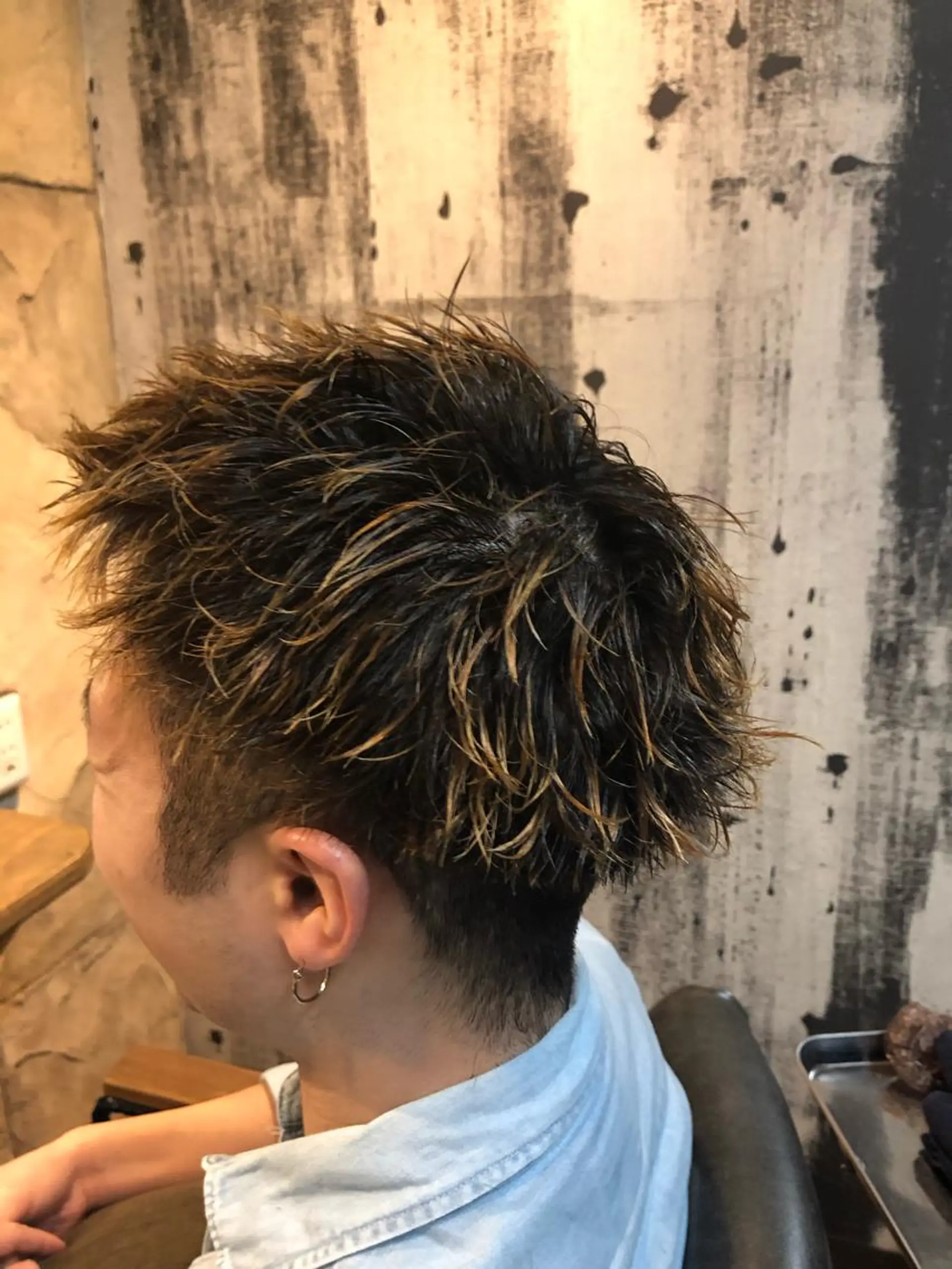 パーマ メンズ メンズパーマ メンズツイストパーマ ツイストパーマ カット パーマ トリートメント 💈大人の渋髪💈 店長　大橋侑弥のヘアスタイル