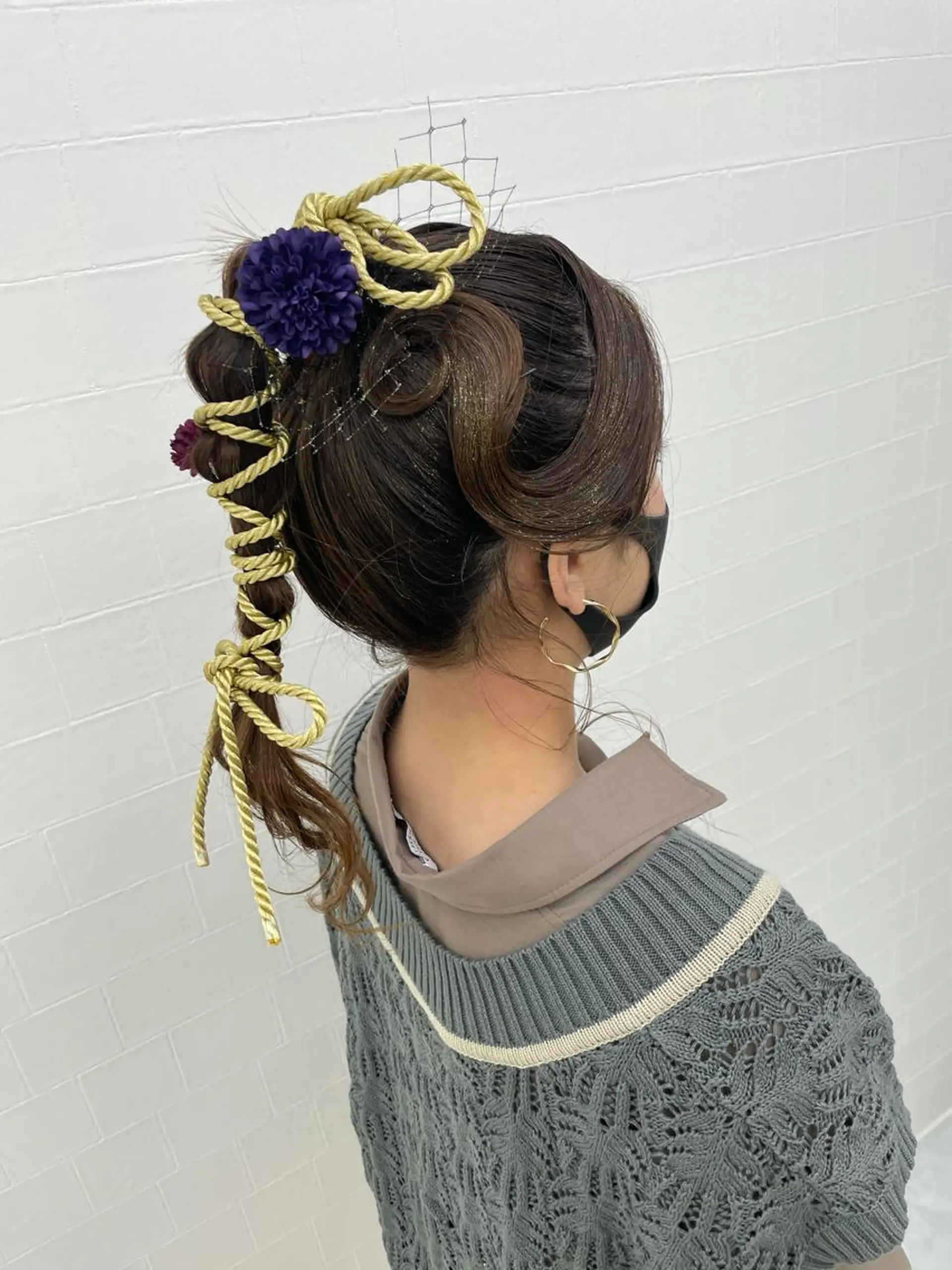 ロング ヘアアレンジ 成人式 卒業式のヘアスタイル shigeru cut club 神田久志本店＆lag所属・田島 仁美のヘアスタイル