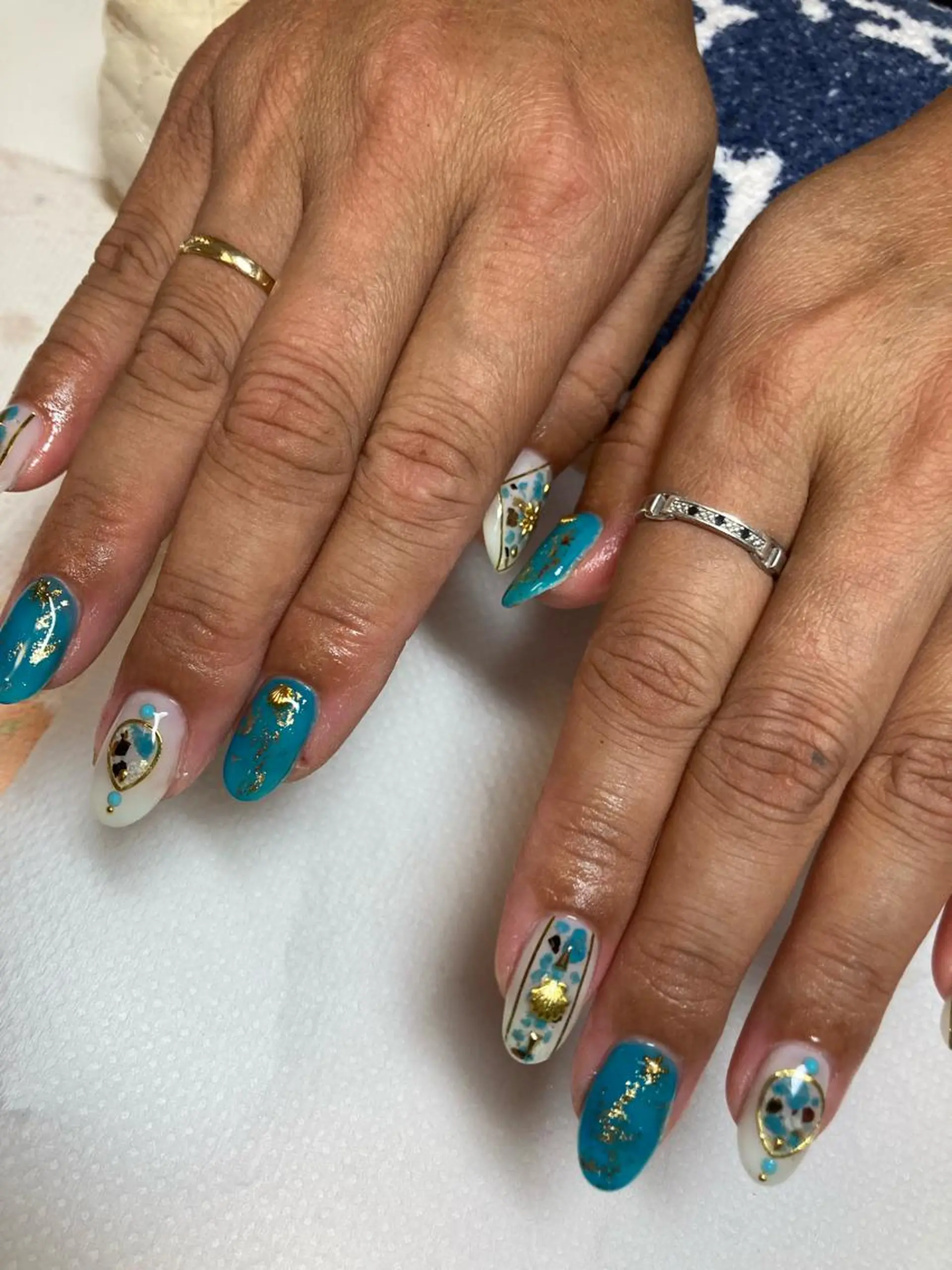 ネイル rukianail 新里のネイルデザイン