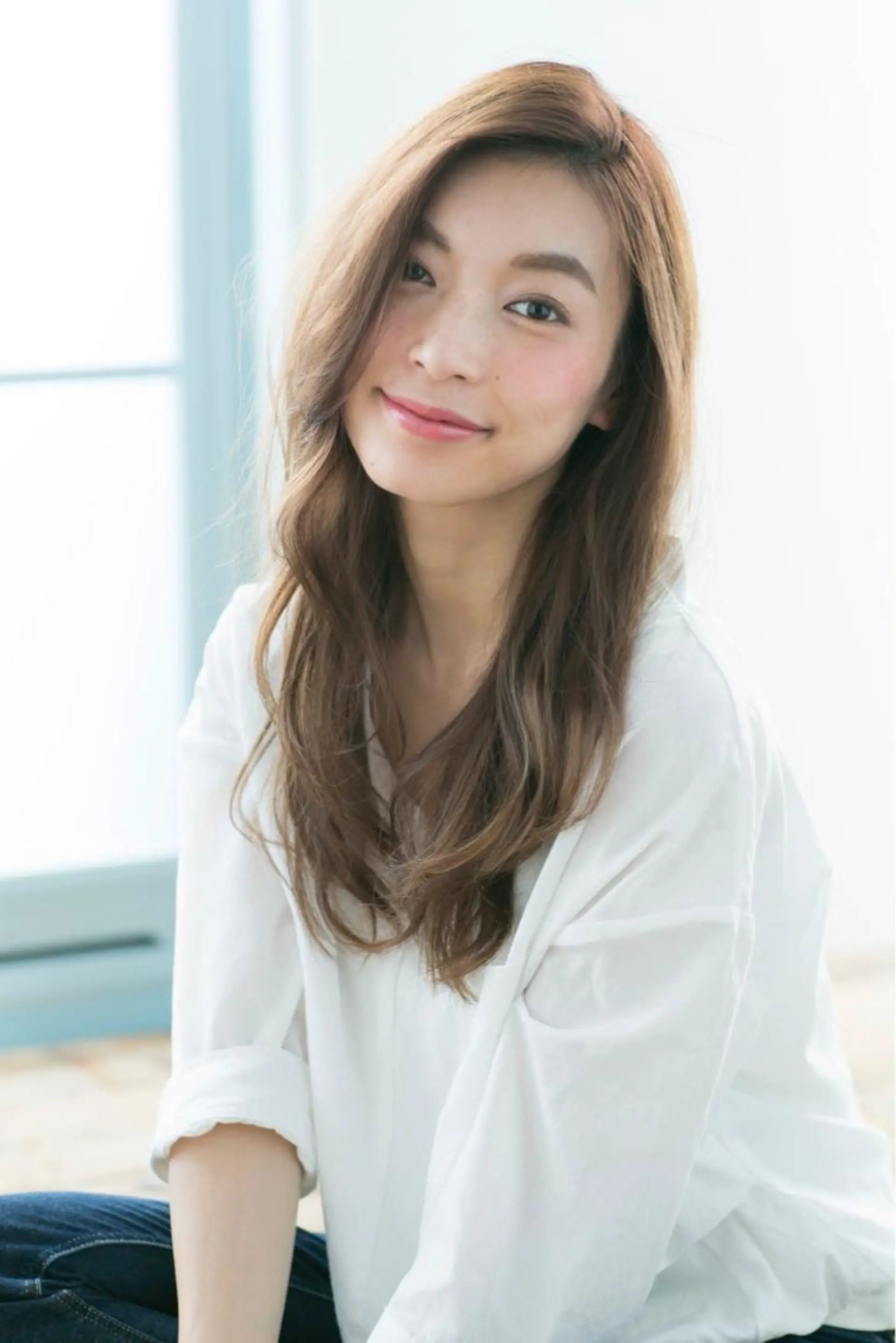 ロング ロング 所渉/韓国レイヤー /ウルフカットのヘアスタイル