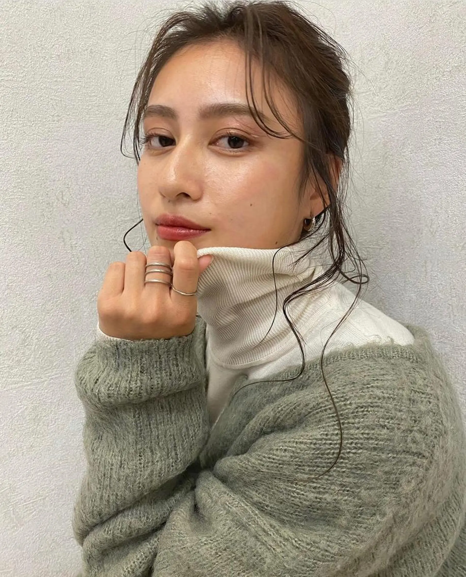 セミロング メンズバレイヤージュ 斉藤春のヘアスタイル