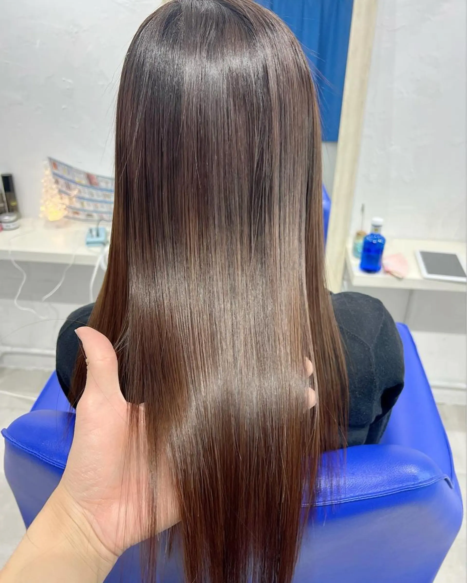 ロング カラー パーマ ヘアアレンジ トリートメント 髪質改善✨美髪✨小顔 専門美容師chibaのヘアスタイル