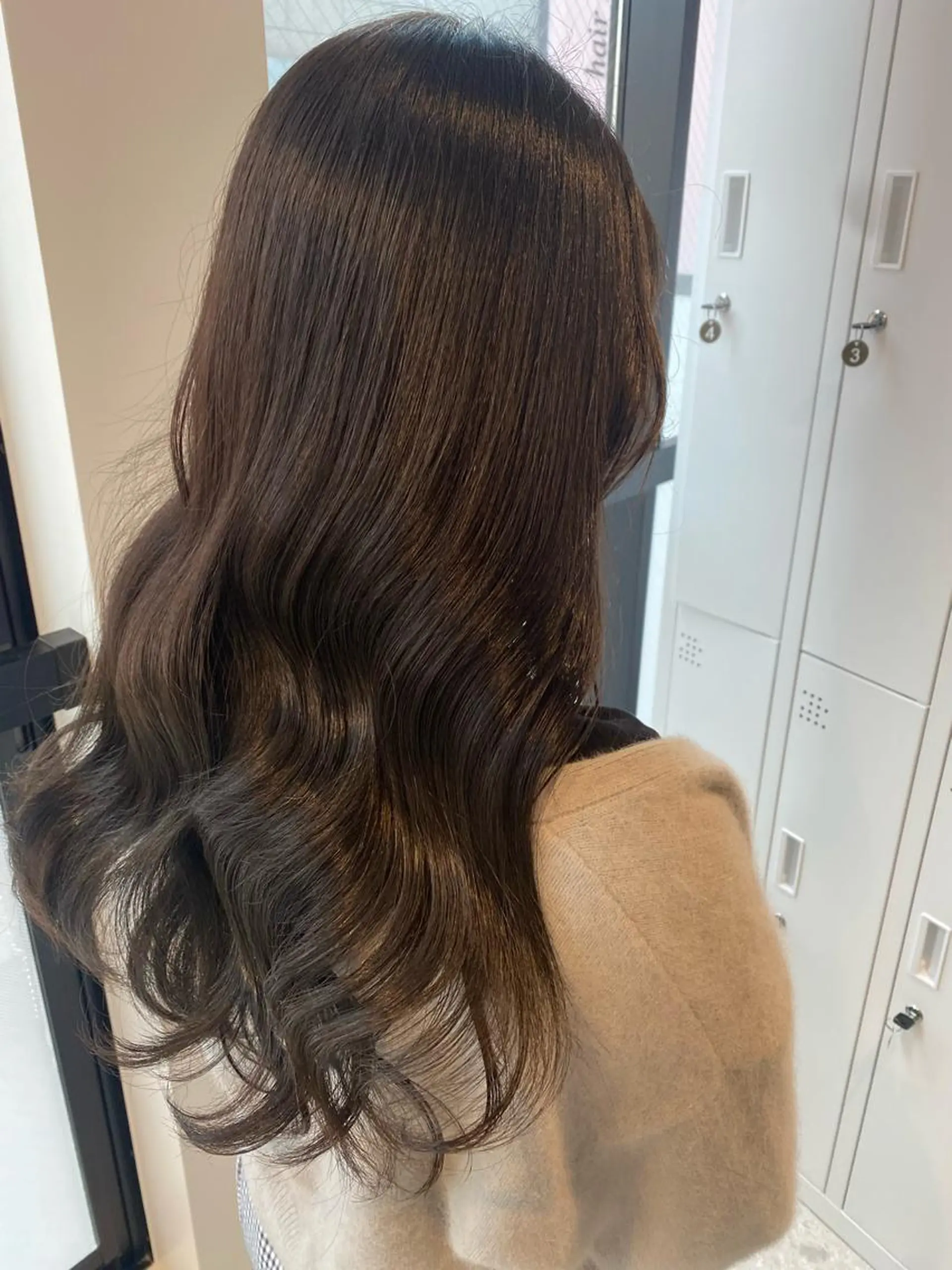 ロング カラー パーマ ヘアアレンジ 🫧赤み消しカラー nanami🫧のヘアスタイル