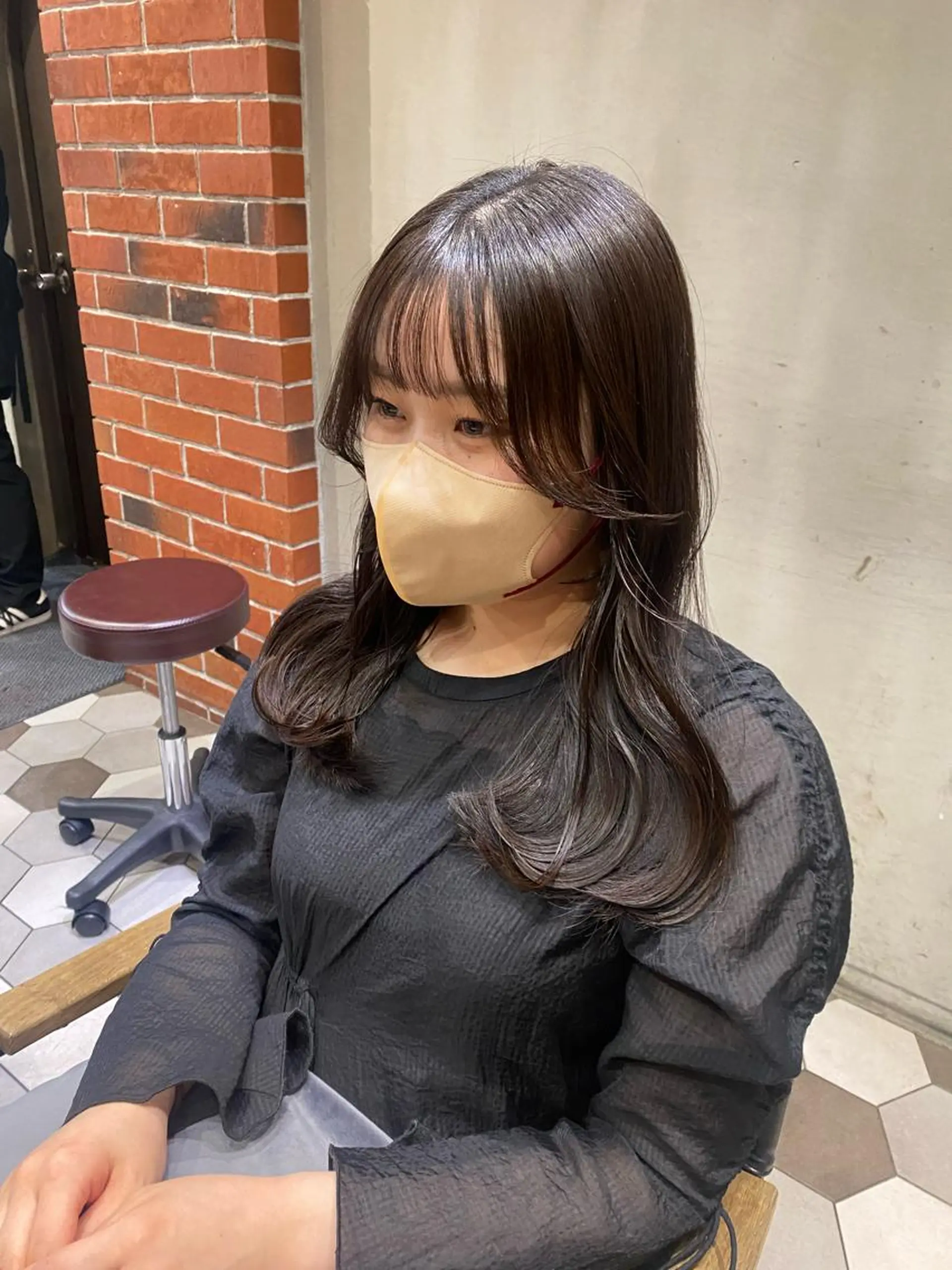 ロング 髪質改善韓国レイヤー SHIORI🦋のヘアスタイル