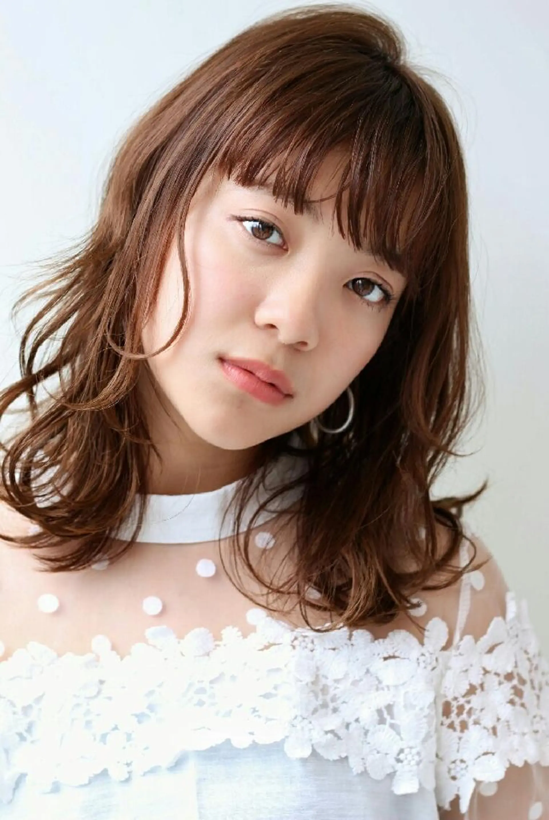 セミロング 堀内 翔のヘアスタイル