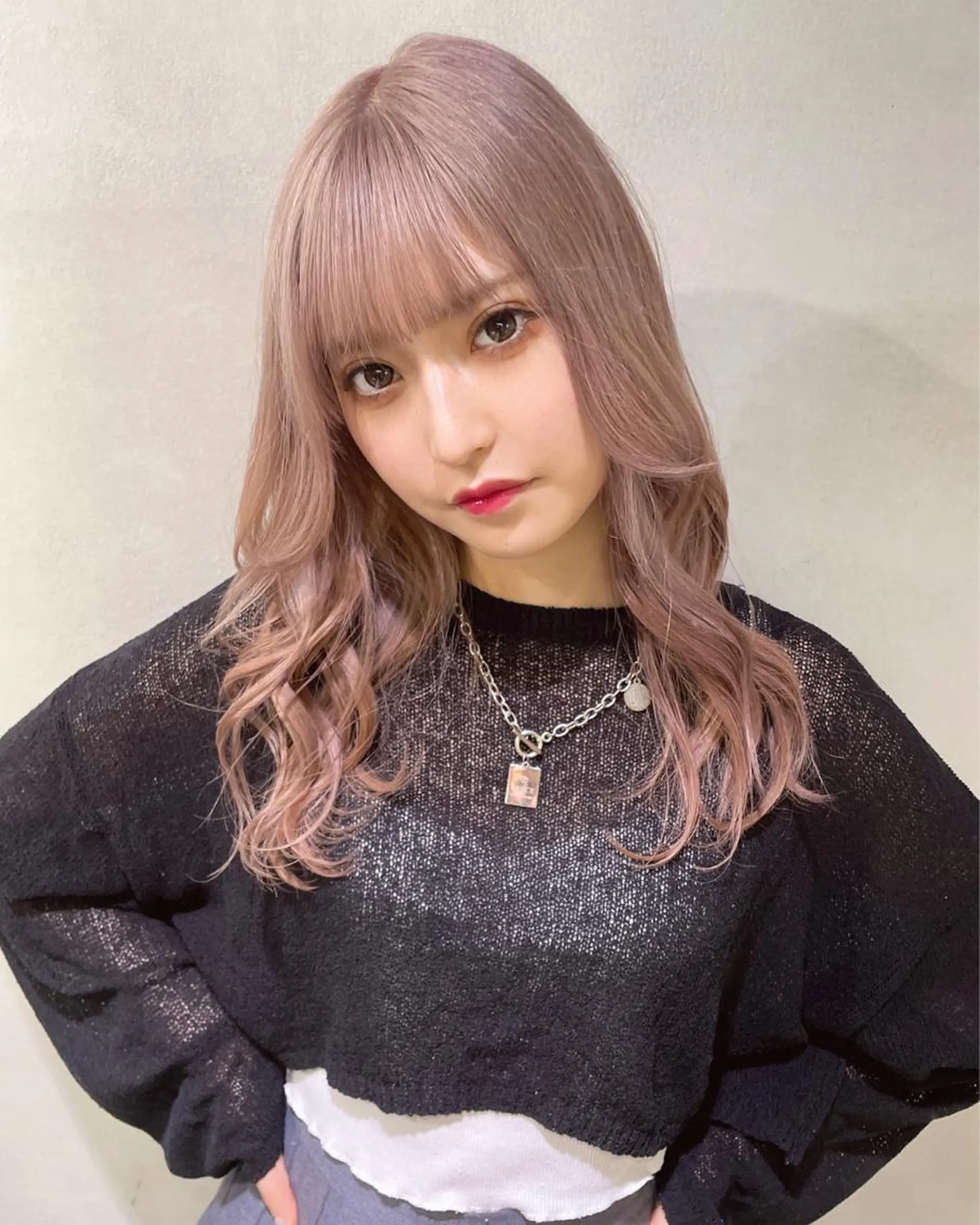 ロング カラー ブリーチ ヘアカラー 心斎橋/ブリーチ minamiのヘアスタイル