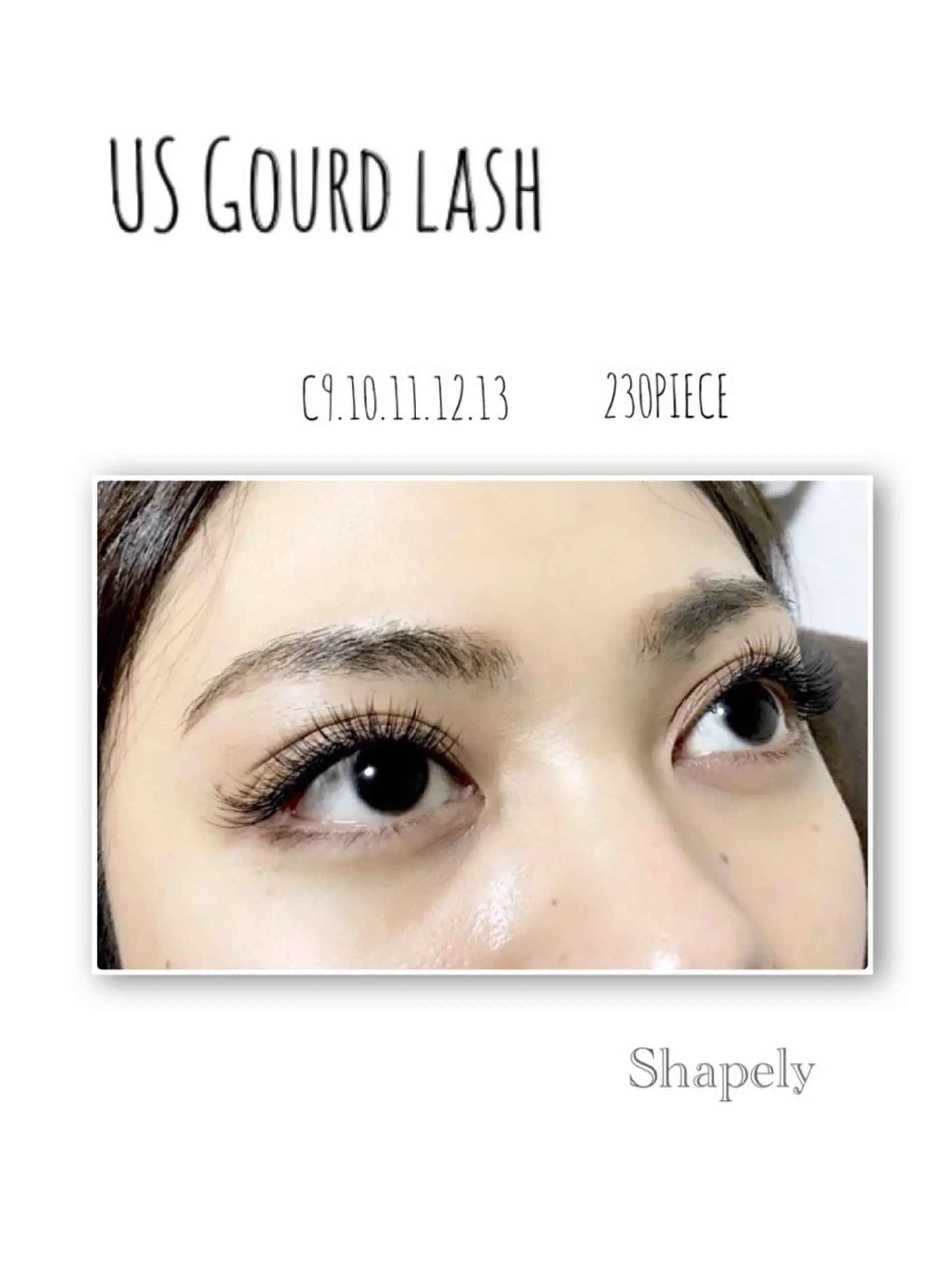 マツエク・マツパ 〜eyelash salon〜    Shapely所属・Shapely シェイプリーのマツエク・マツパデザイン