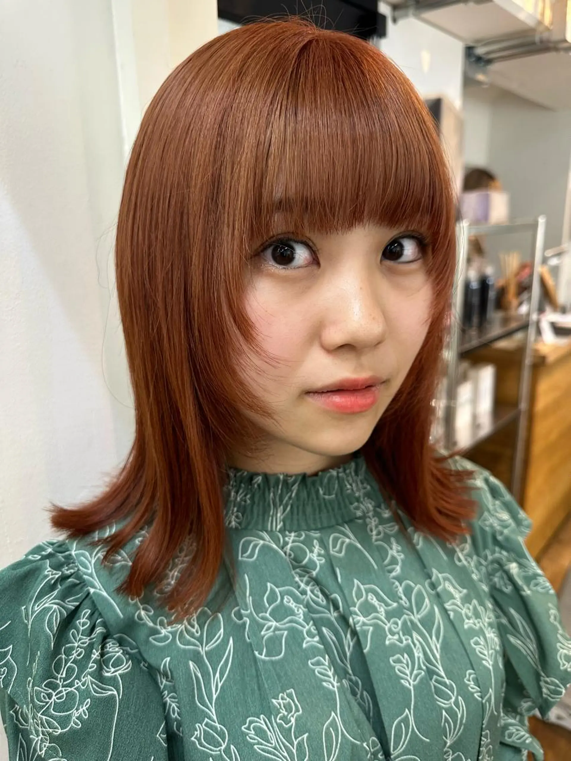 ミディアム Hana ハイトーン🕯🩰のヘアスタイル