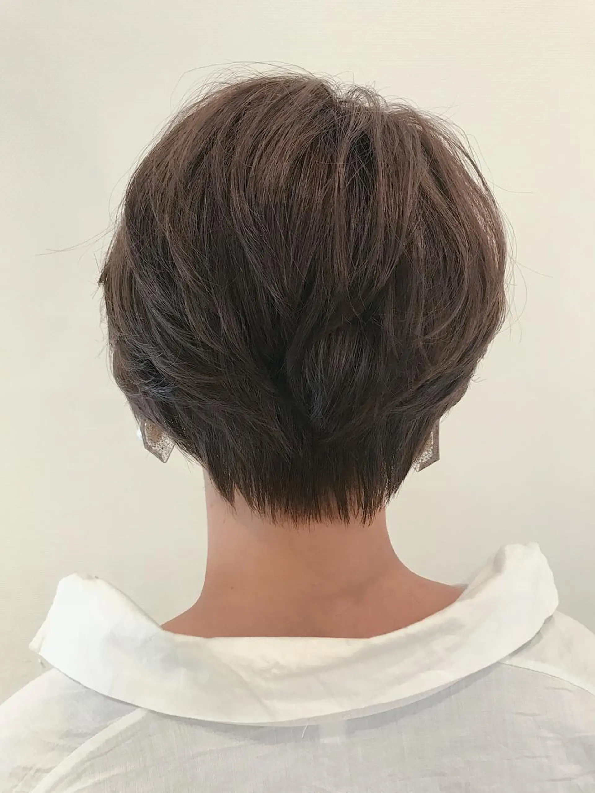 ショート カラー レイヤーカット/艶髪 🎀笠原 優花🎀のヘアスタイル