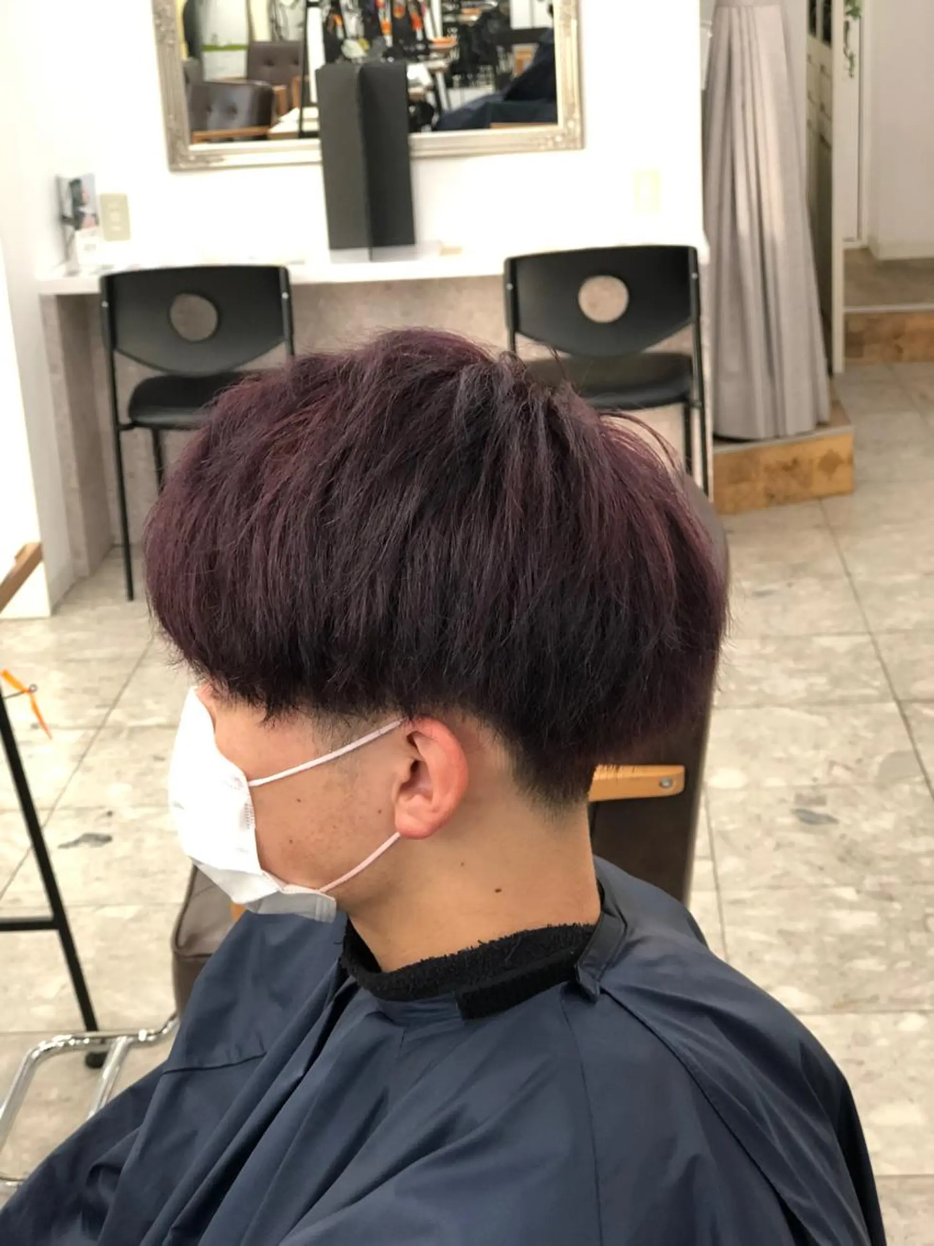 カラー メンズパーマ 特化中澤のヘアスタイル