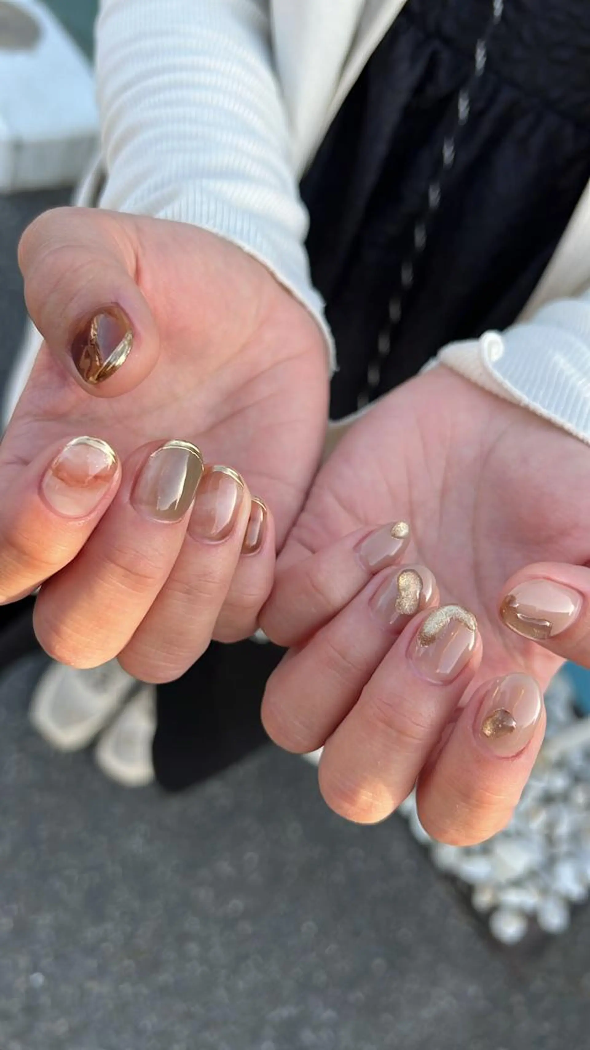 ネイル s/w ＿shokoのネイルデザイン