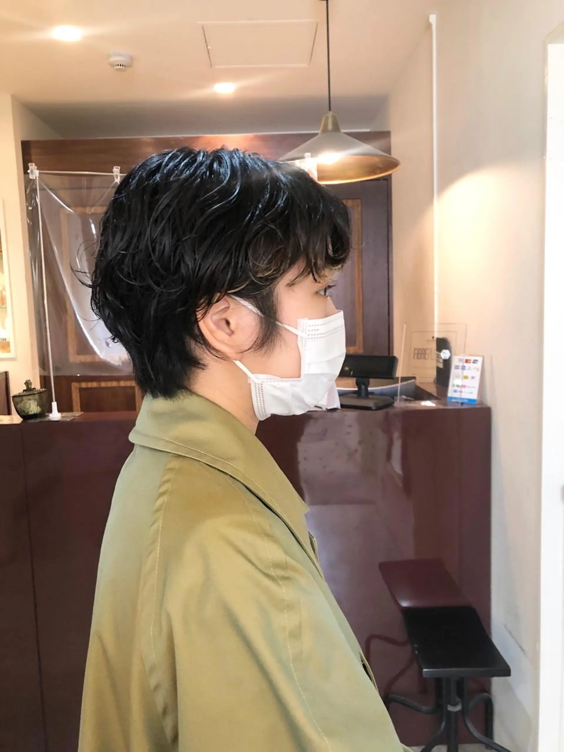 ショート パーマ ショートボブ ハンサムショート ボブ くびれヘア ショートヘア ショート/パーマ/ カラー/FUKOのヘアスタイル