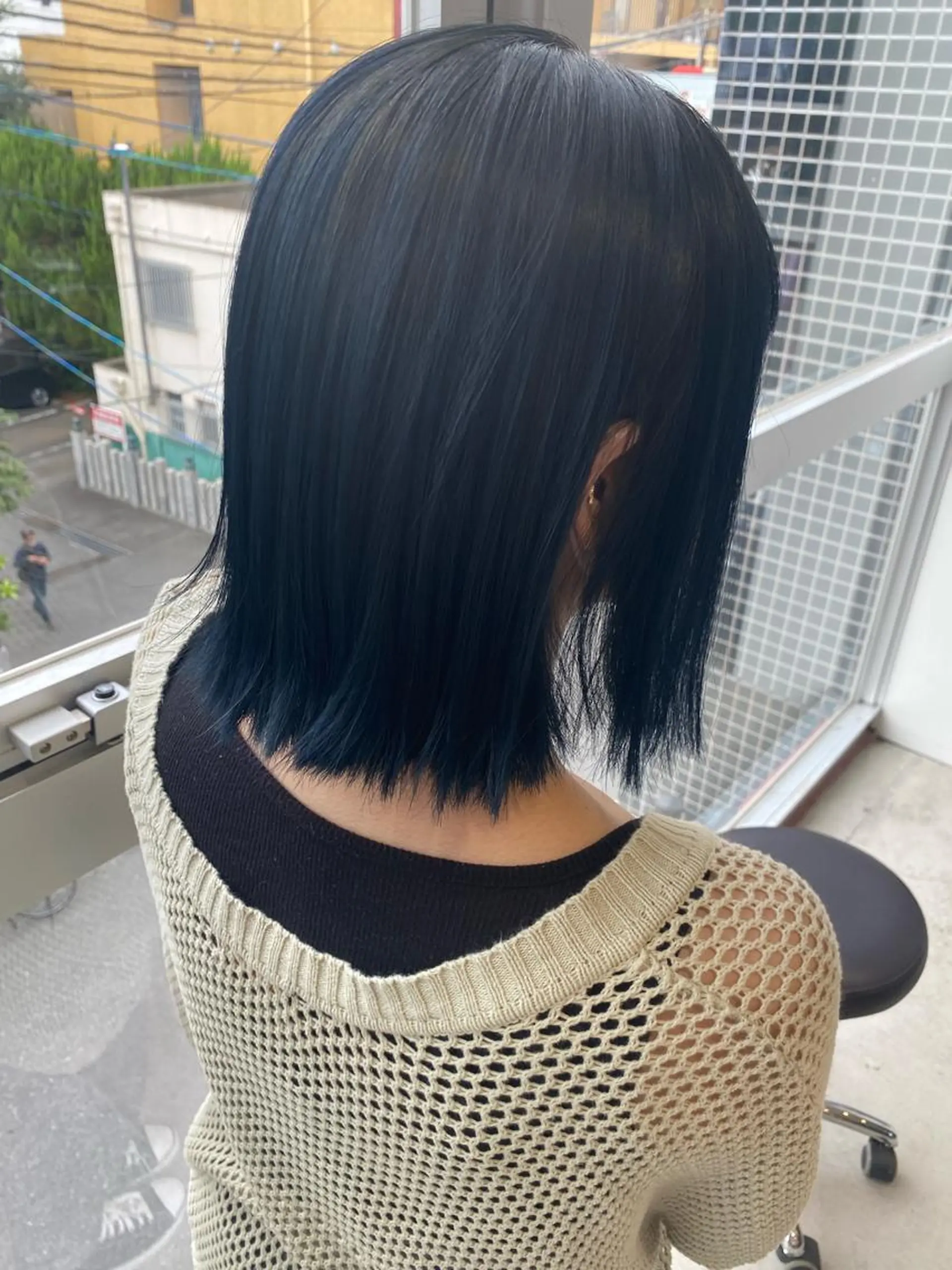 ミディアム カラー 鈴木 美紅のヘアスタイル