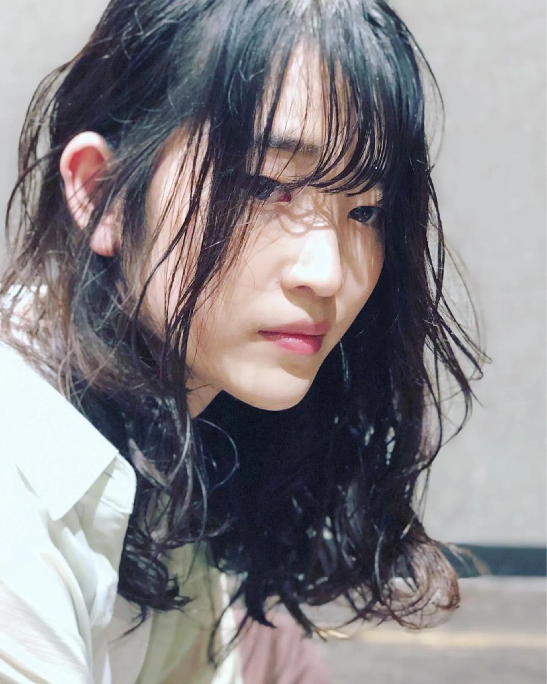 セミロング シースルーバング 柿本拓【全席完全個室 ログネオン】のヘアスタイル