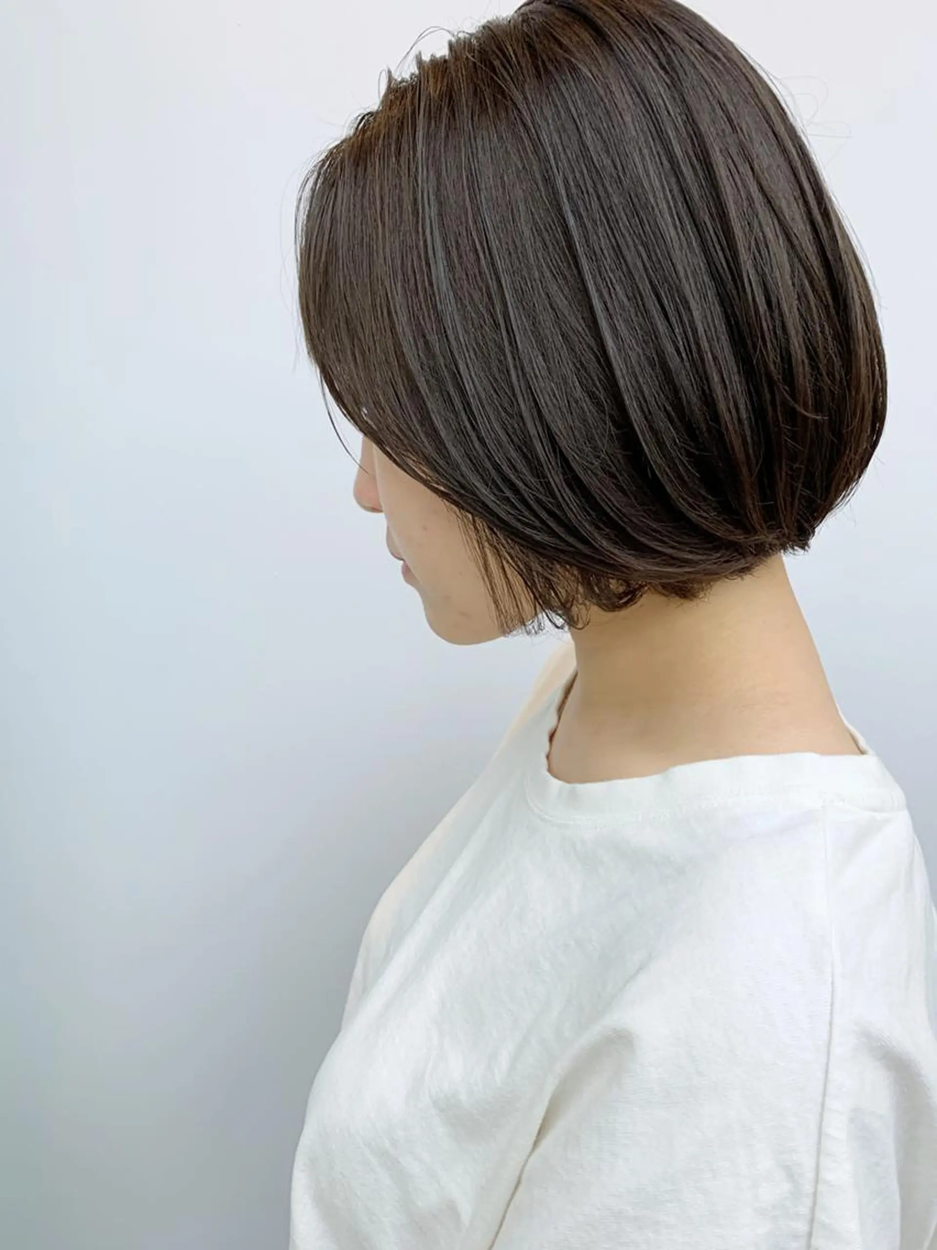 ミディアム パーマ カラー ROW町田 山本圭一郎のヘアスタイル