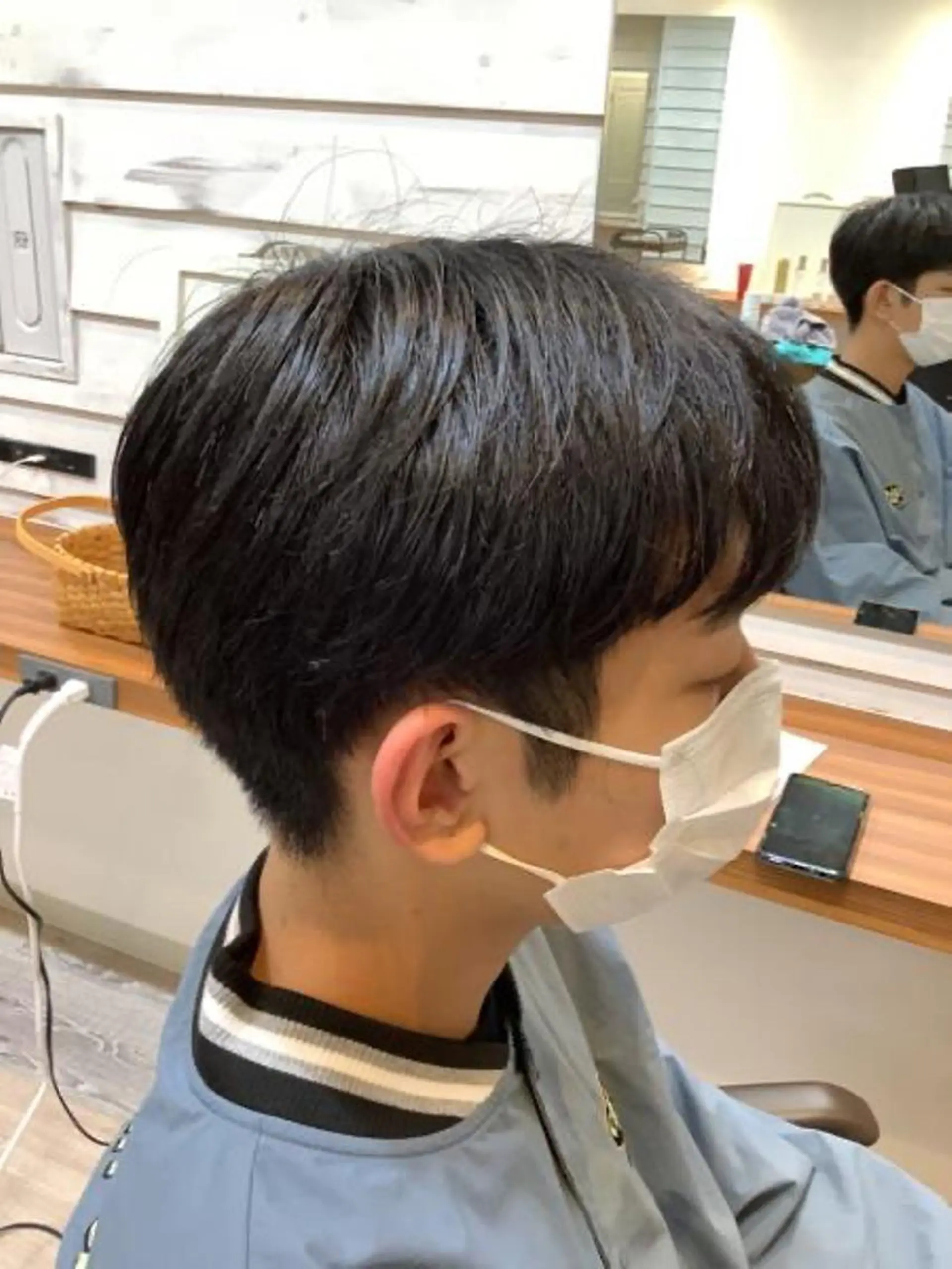 ショート 小林 崇雅　ダウンパーマのヘアスタイル