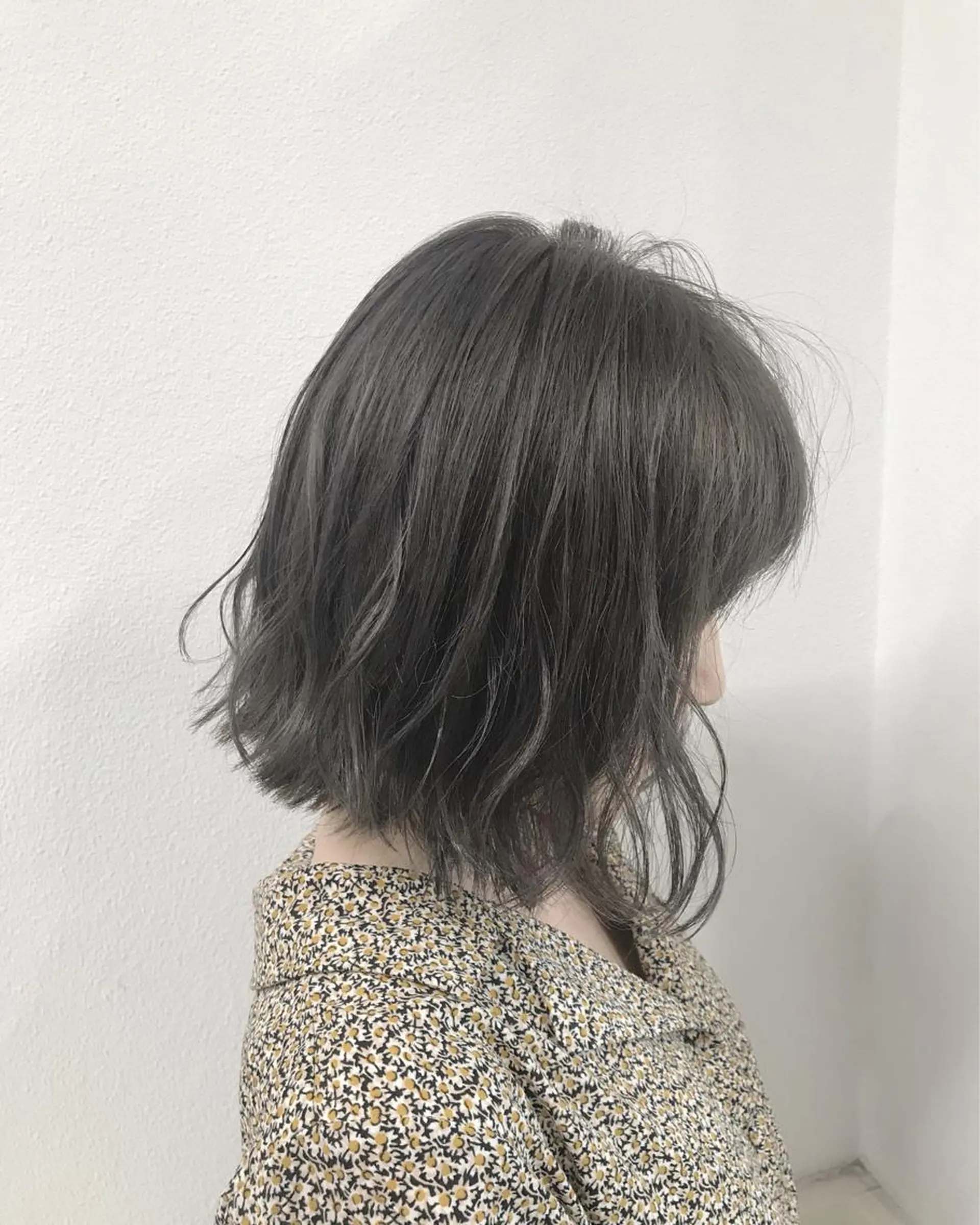 ミディアム カラー ハイライトカラー ハイライト ヘアカラー トリートメント GiseL天神カラー 髪質改善/ブリーチのヘアスタイル